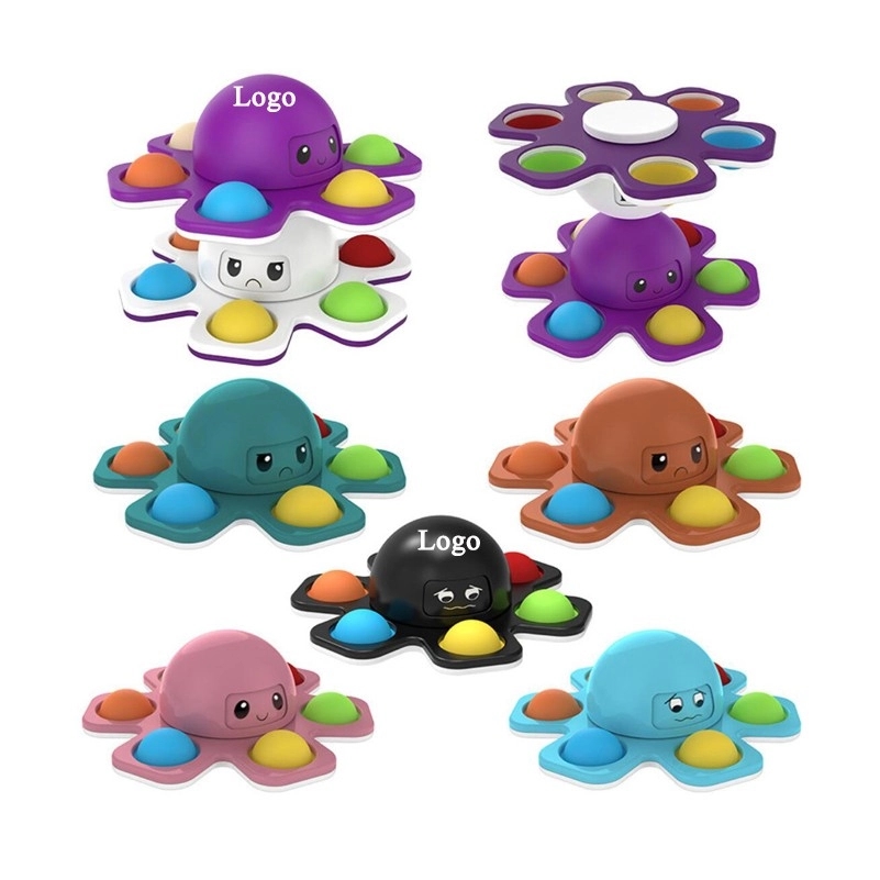 Face-Changing Octopus Fidget Spinner Toy 6