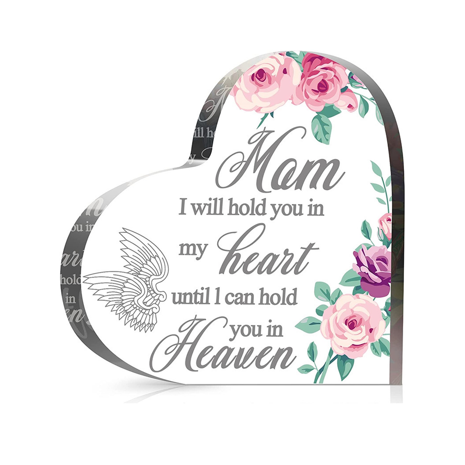 Acrylic Heart Gift Keepsake/Award (direct import) 6
