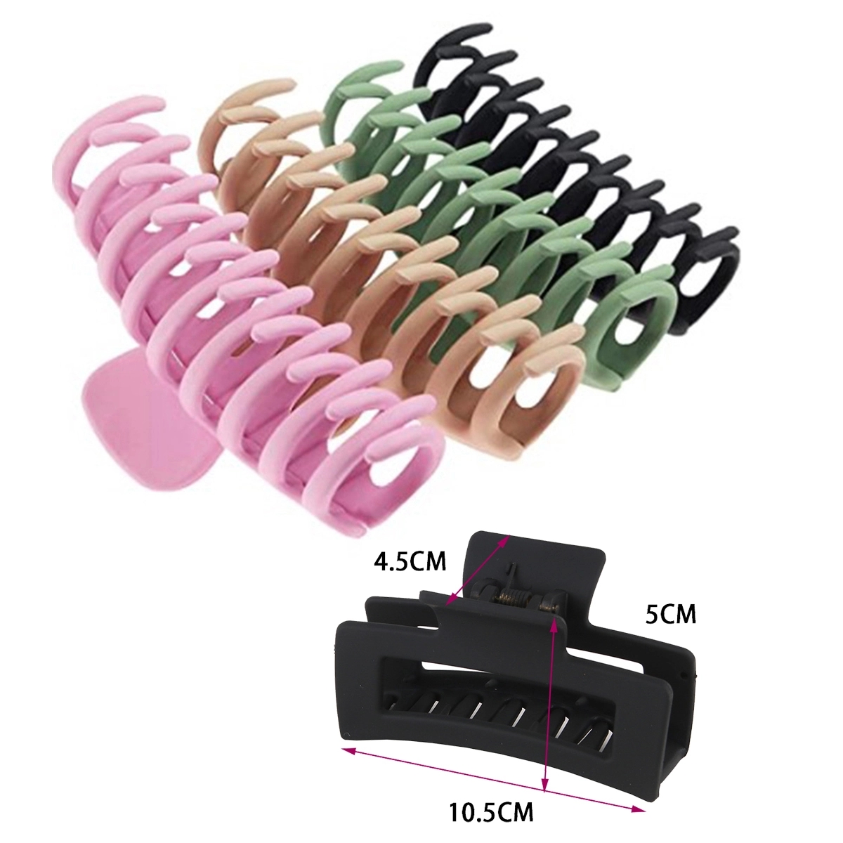 4" Large Hair Claws Clips For Women 3