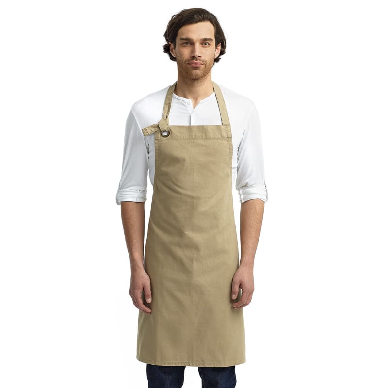 Artisan Collection By Reprime Unisex Calibre Heavy Cotton Canvas Bib Apron 43