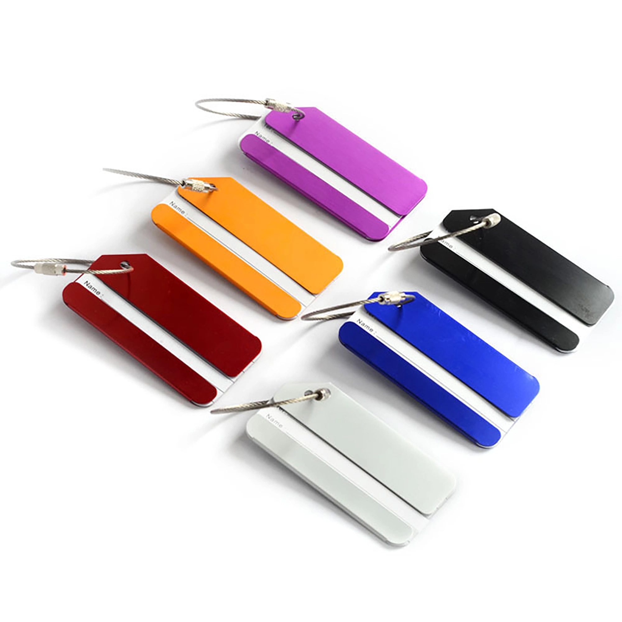 Aluminum Alloy Luggage Tag 4
