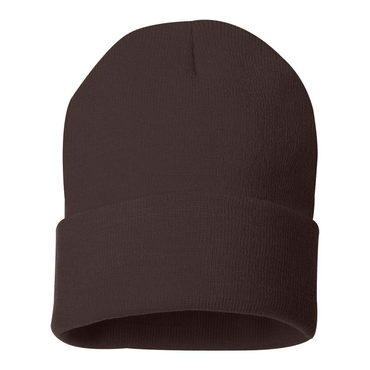 Cuffed Beanie With Faux Leather Patch 9