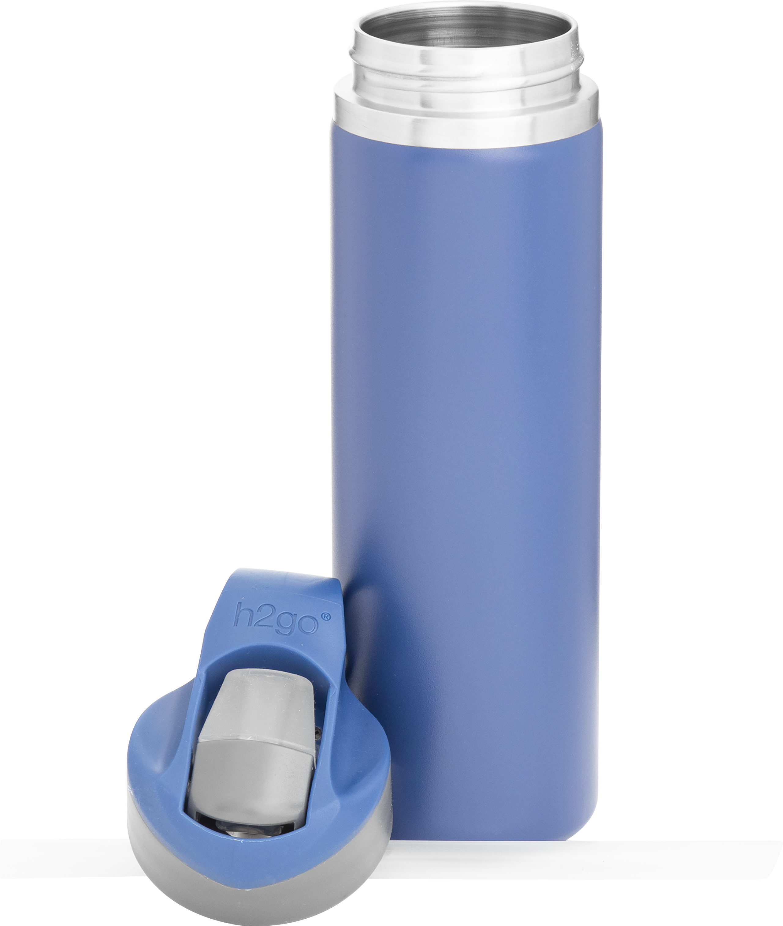20.9 oz h2go pilot - powder, custom water bottle with logo imprint 14