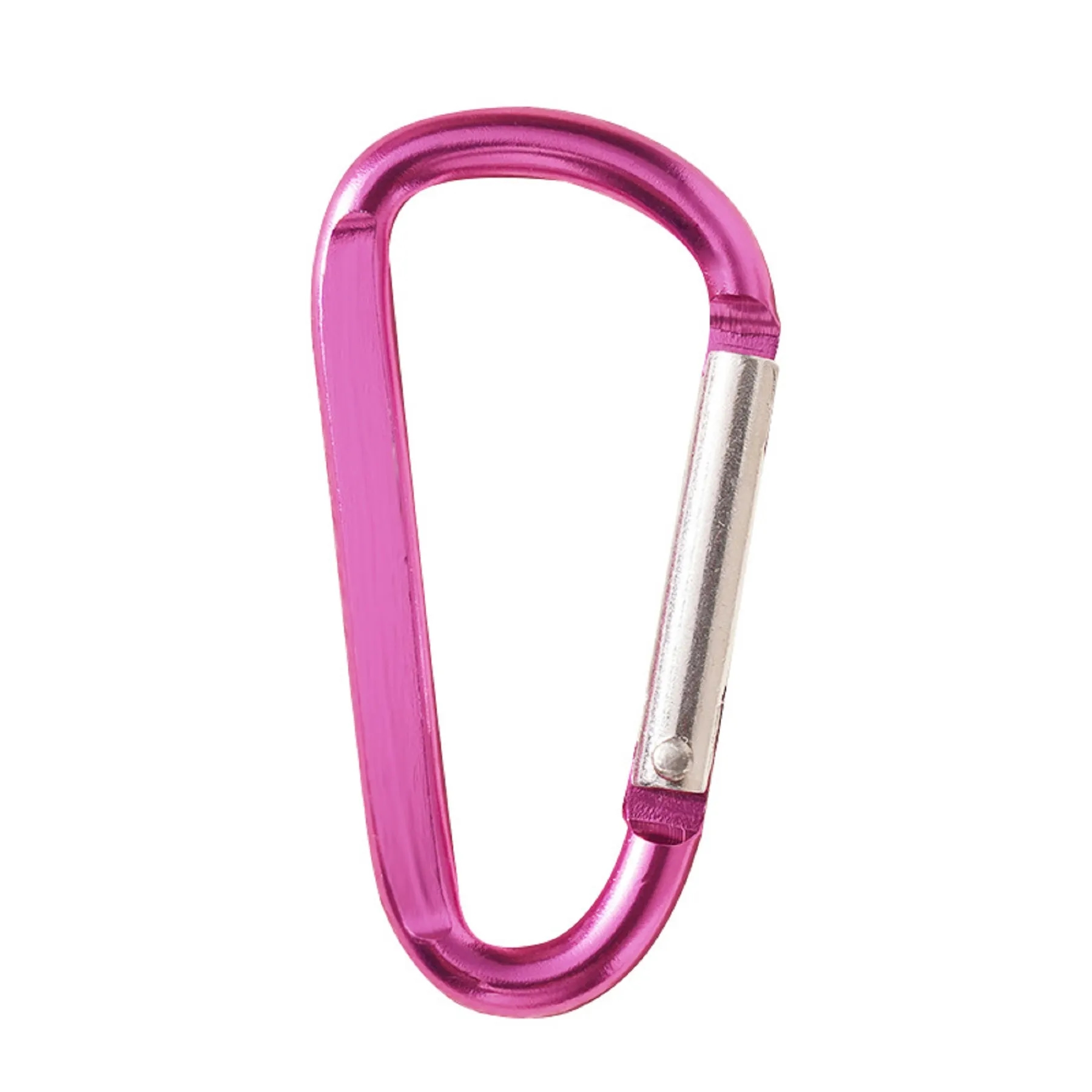 Aluminum D shape carabiner 4