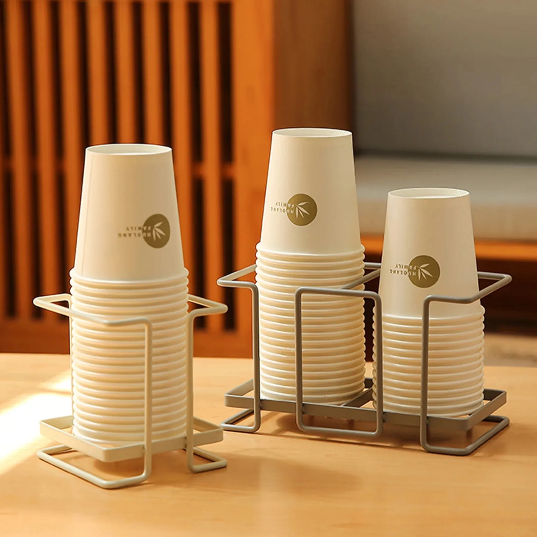 Iron Household cup dispenser 3