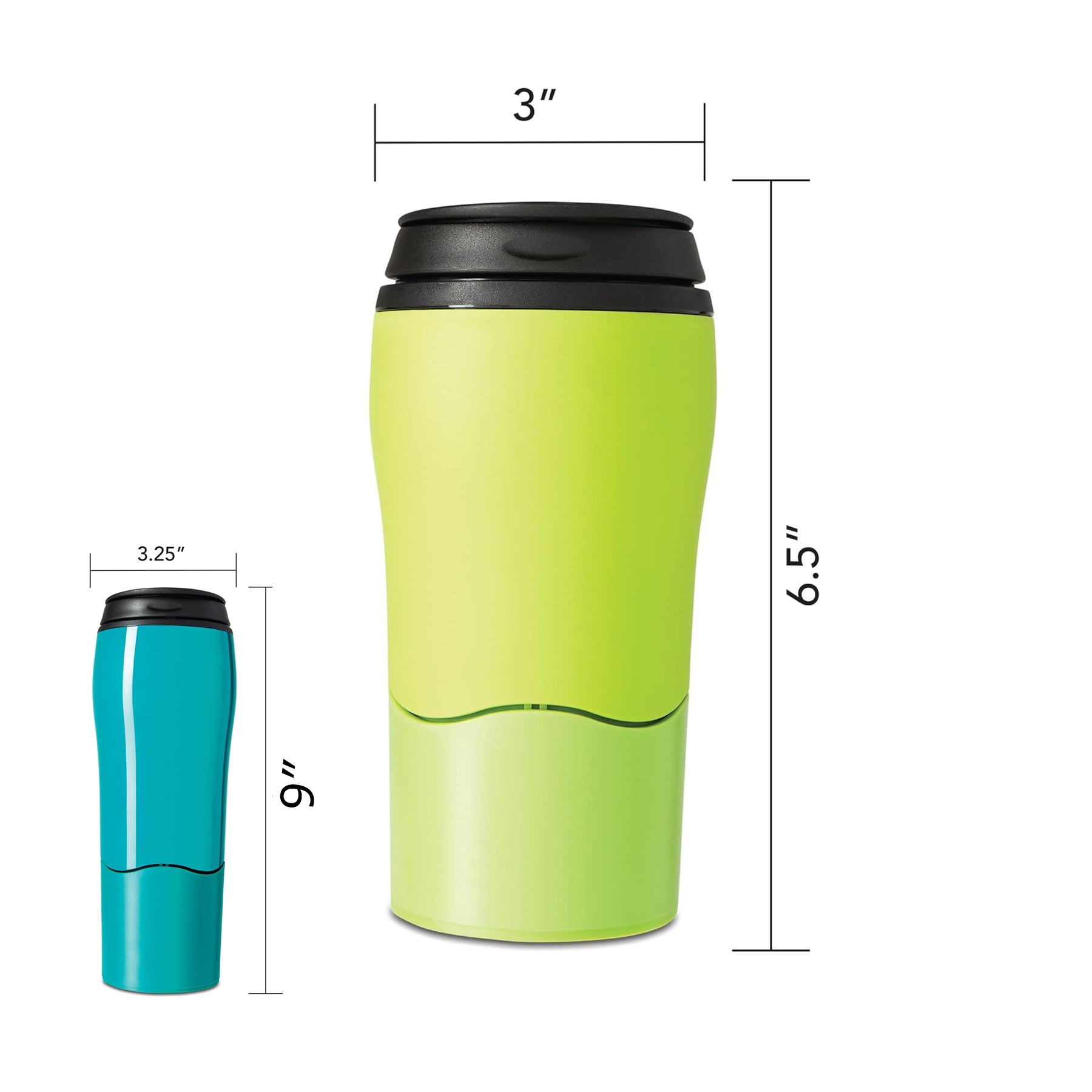 12oz/16oz Plastic Travel Mug 2
