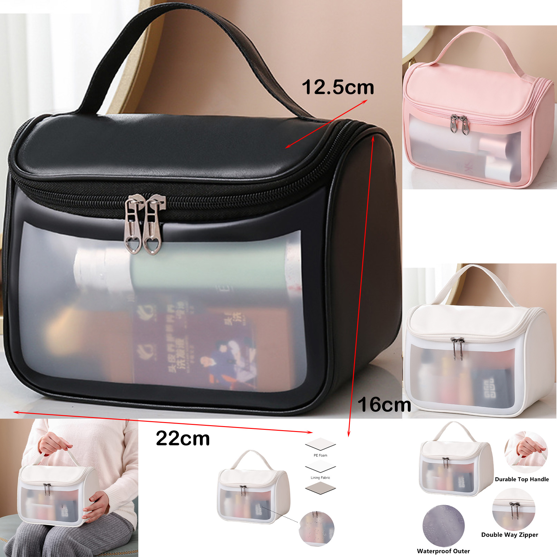 Travel Toiletry Bag for Women and Men 2