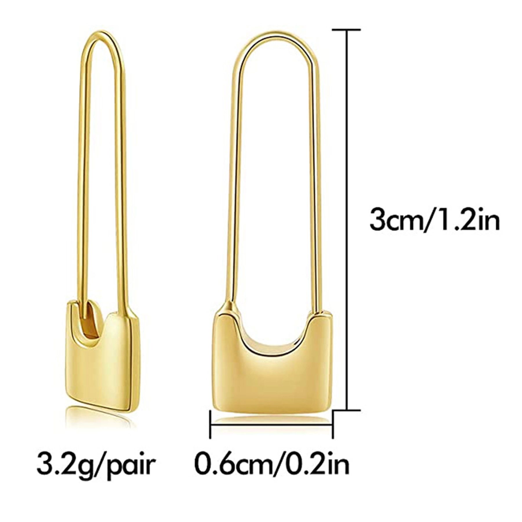 Pin Y2K Style Chunky Earring 4