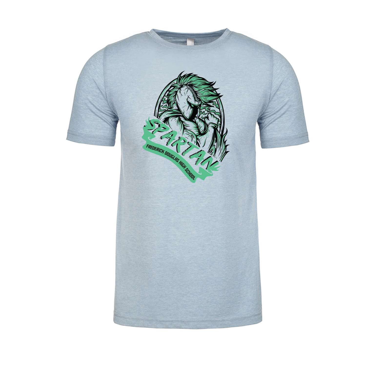 Next Level™ 3.7 oz. Poly/Cotton Blend T-Shirt (2 Color Imprint) 13