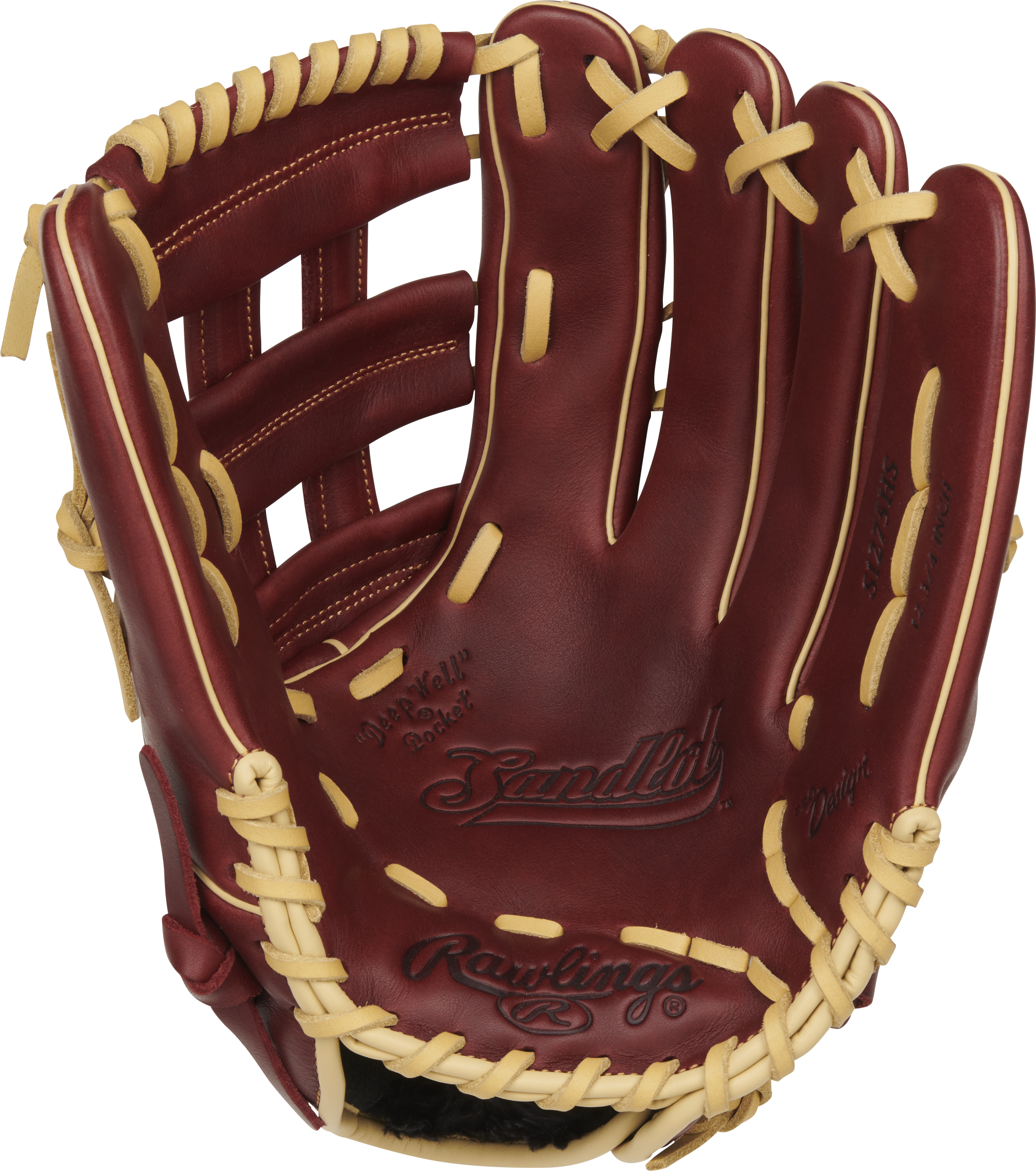 Rawlings Sandlot 12.75 in Baseball Glove, Outfield 2