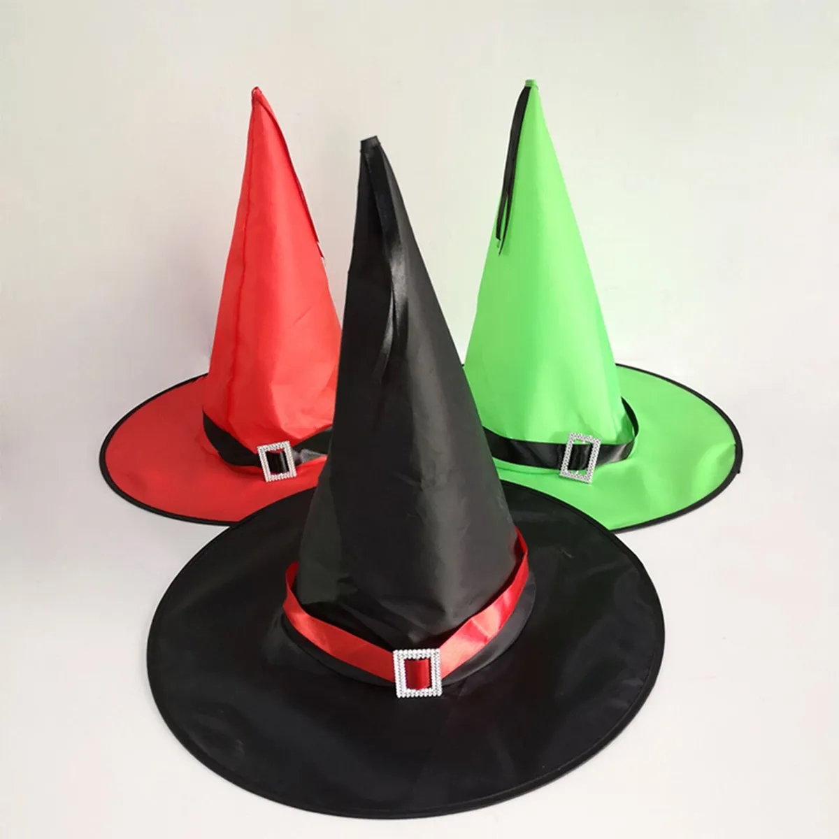 Halloween Black Witch Hats Costume Accessory Decorations 4