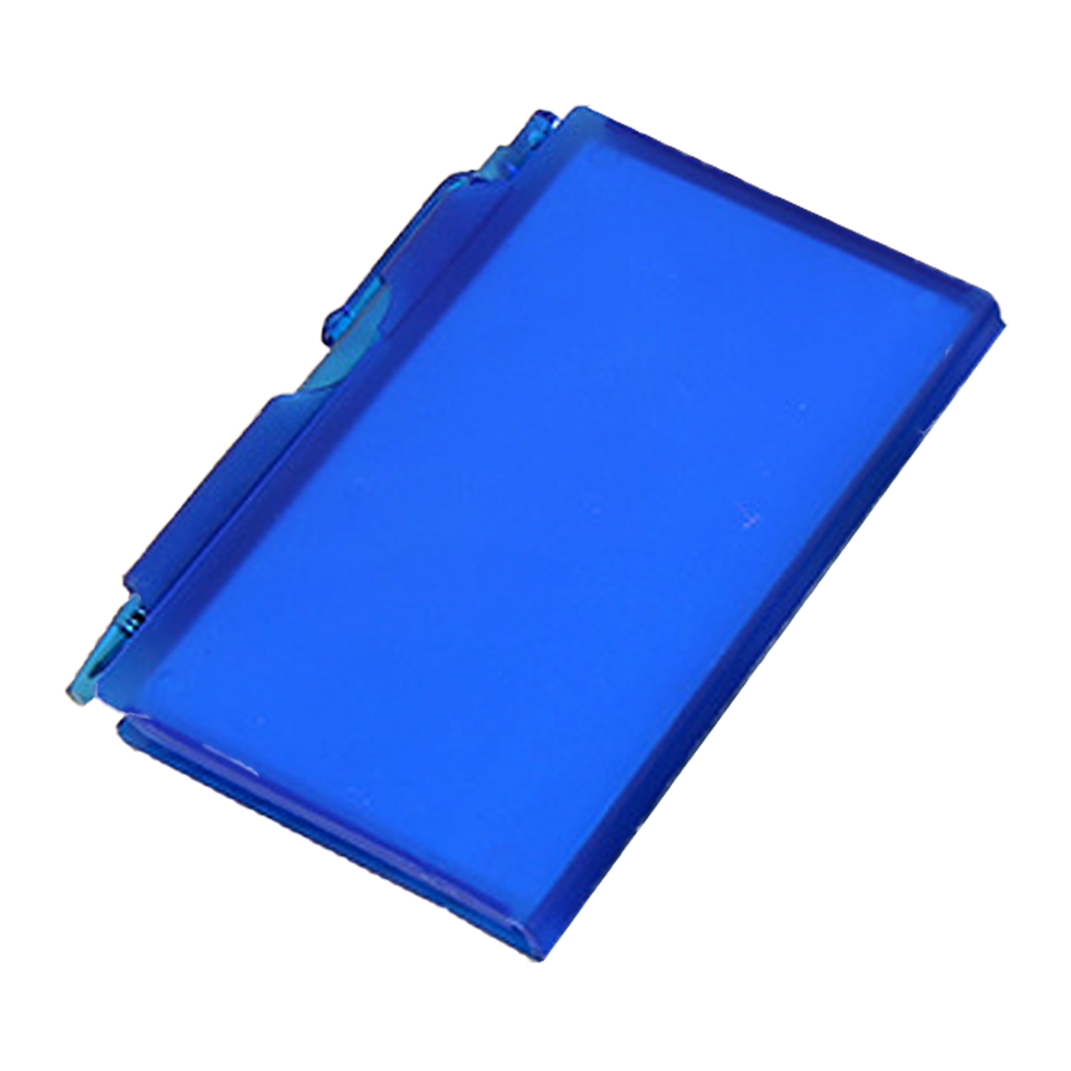 Mini Portable Plastic Box Notepad w/ Pen 9