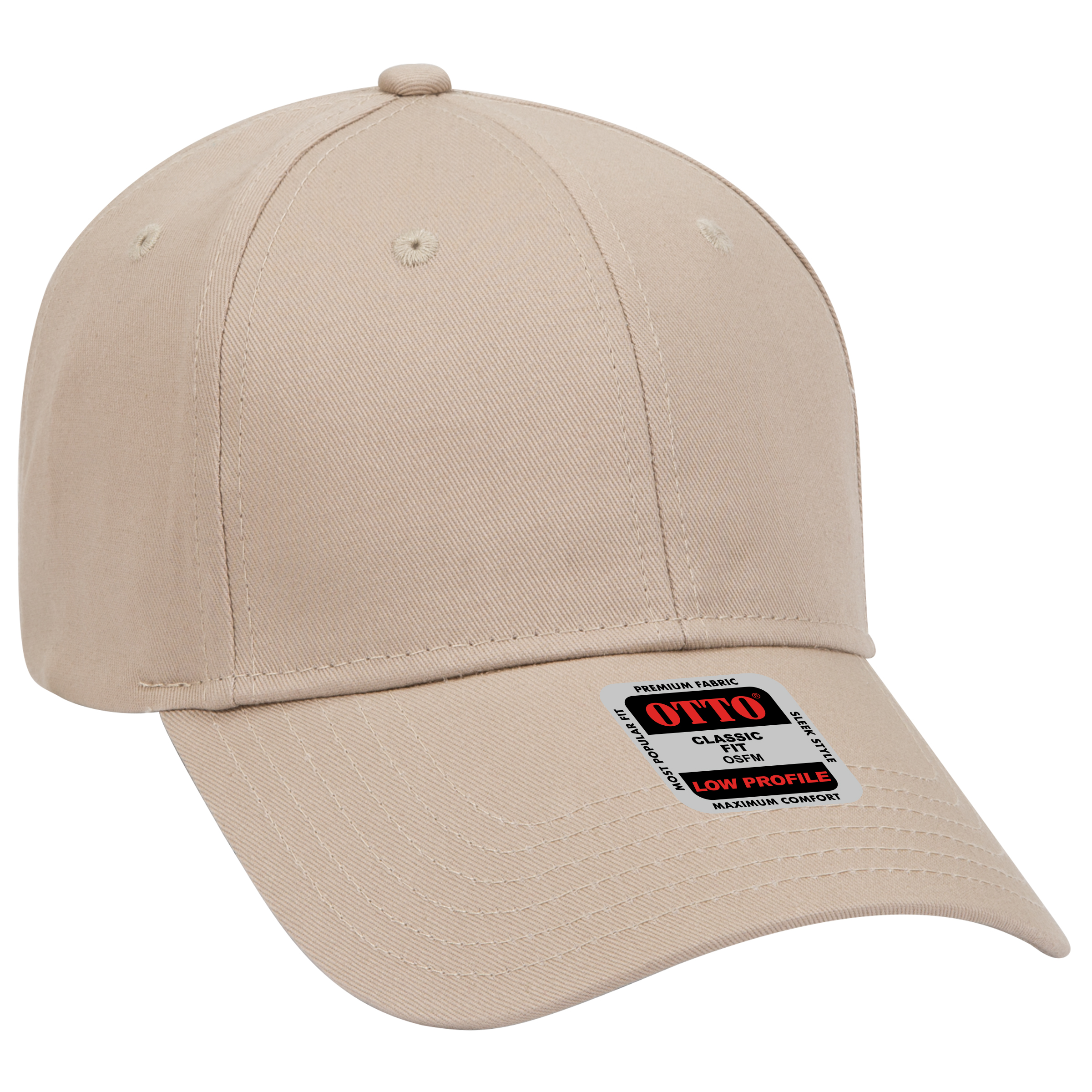 OTTO CAP® 6 Panel Low Profile Baseball Cap 15