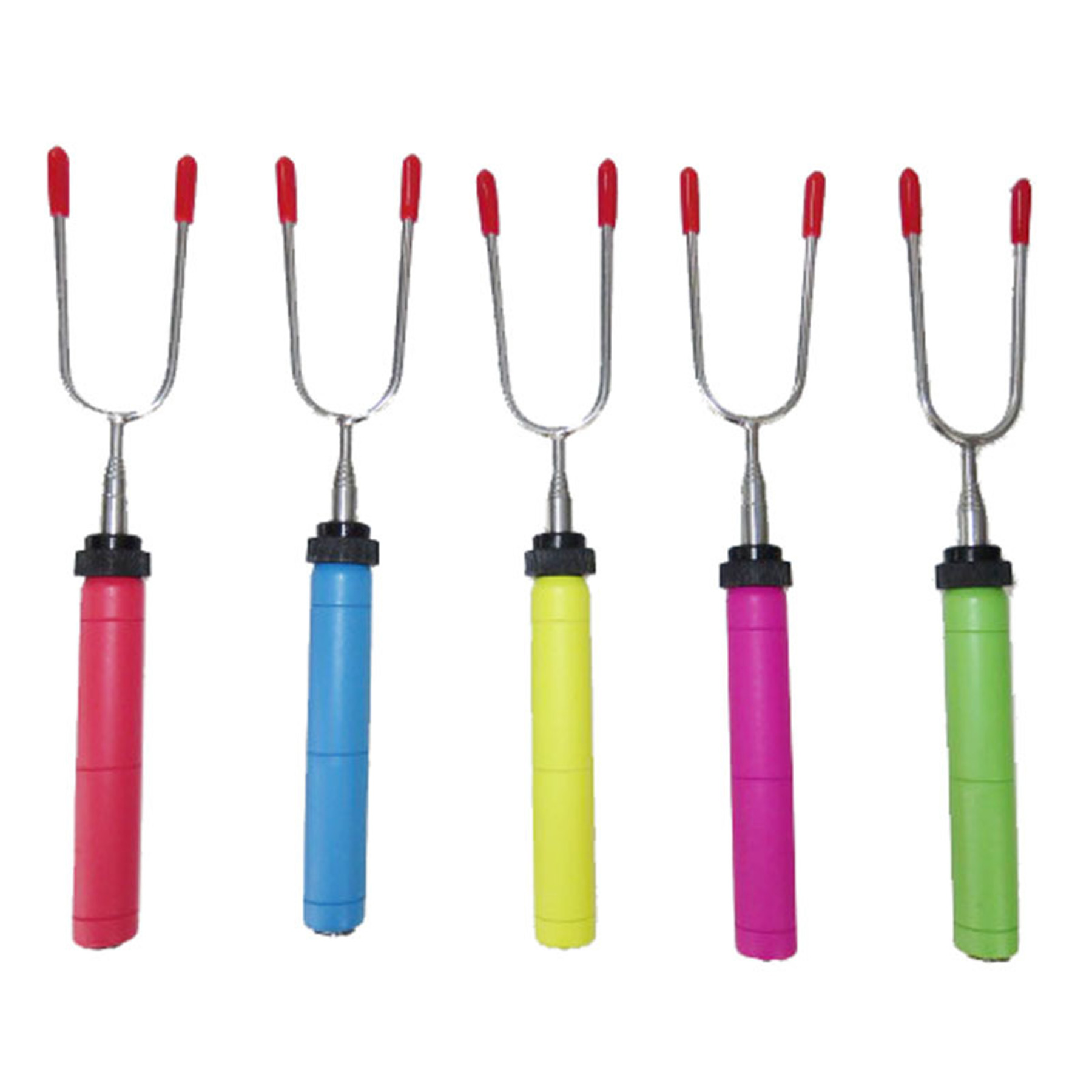 Smores Skewers Telescoping Rotating Forks Set of 6 2