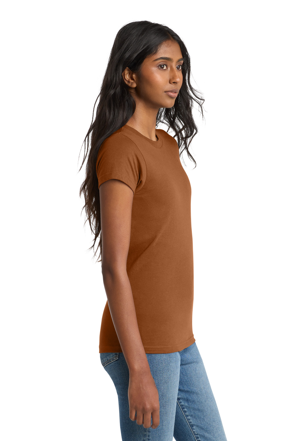 District Women's Fitted The Concert Tee DT5001 39