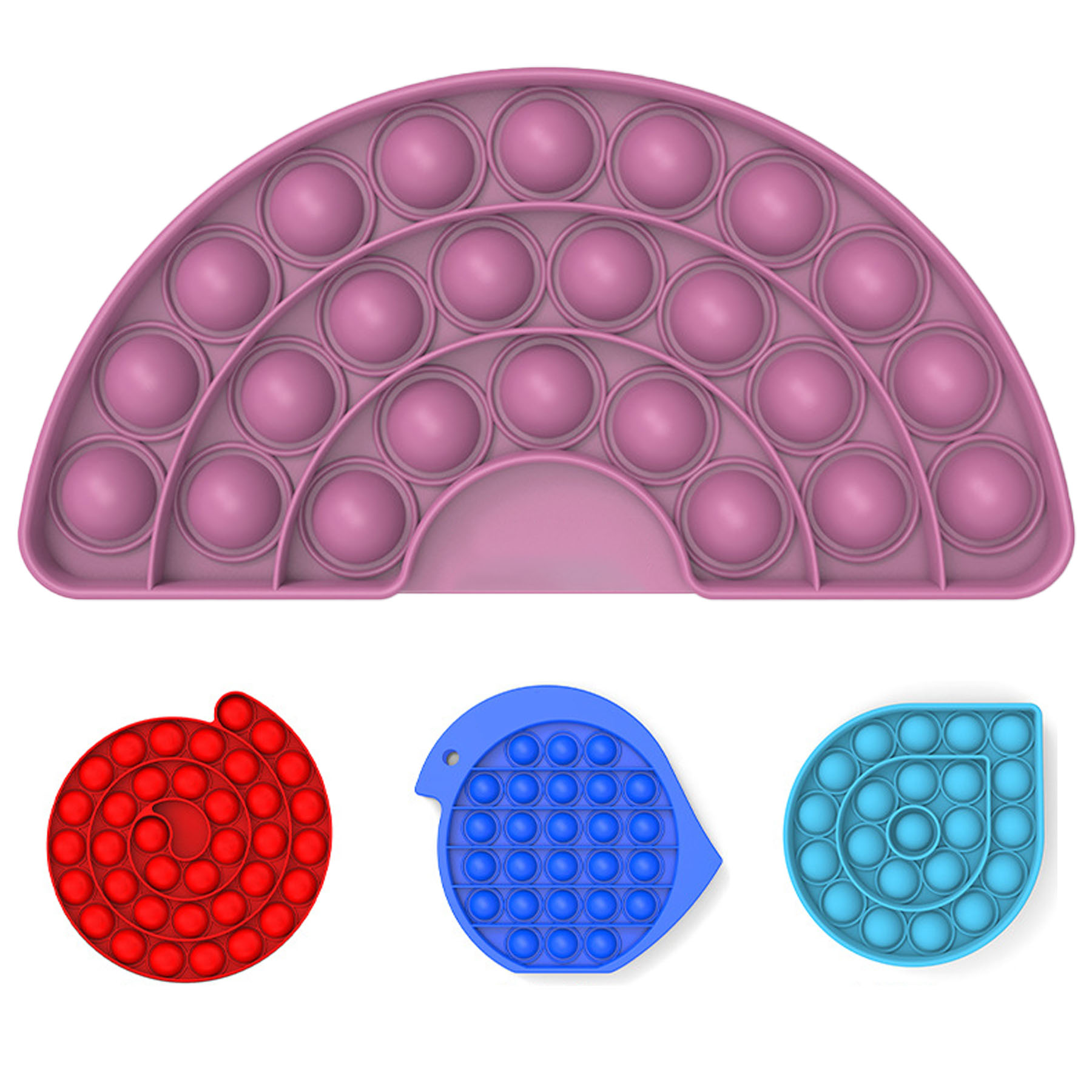 Silicone Bubble Toy For Stress Reliever 2