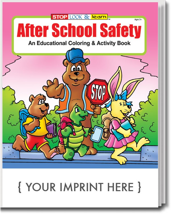 COLORING BOOK - After School Safety Coloring & Activity Book 3