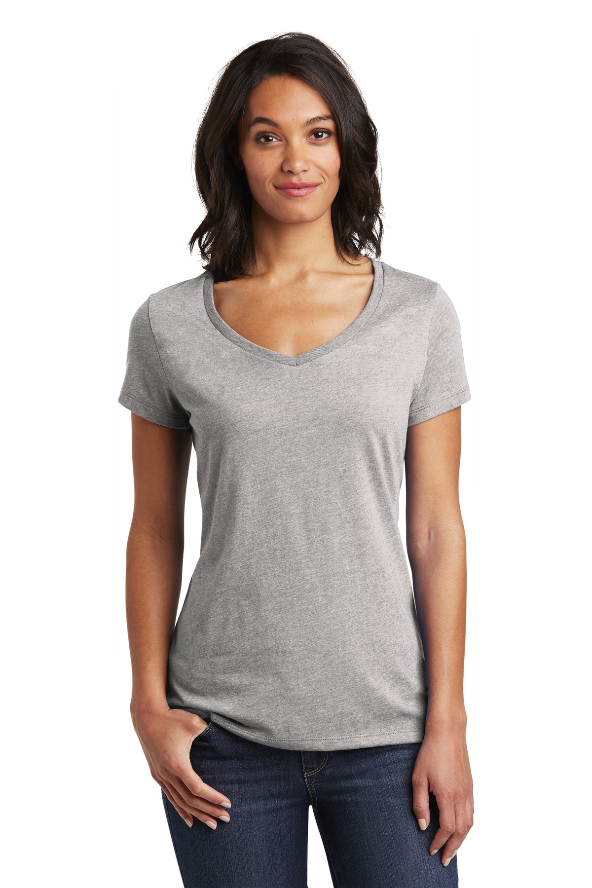 District Women's Very Important Tee V-Neck. DT6503 108