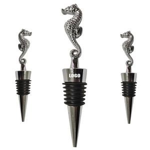 Charming Seahorse Design Wine Bottle Stopper 4