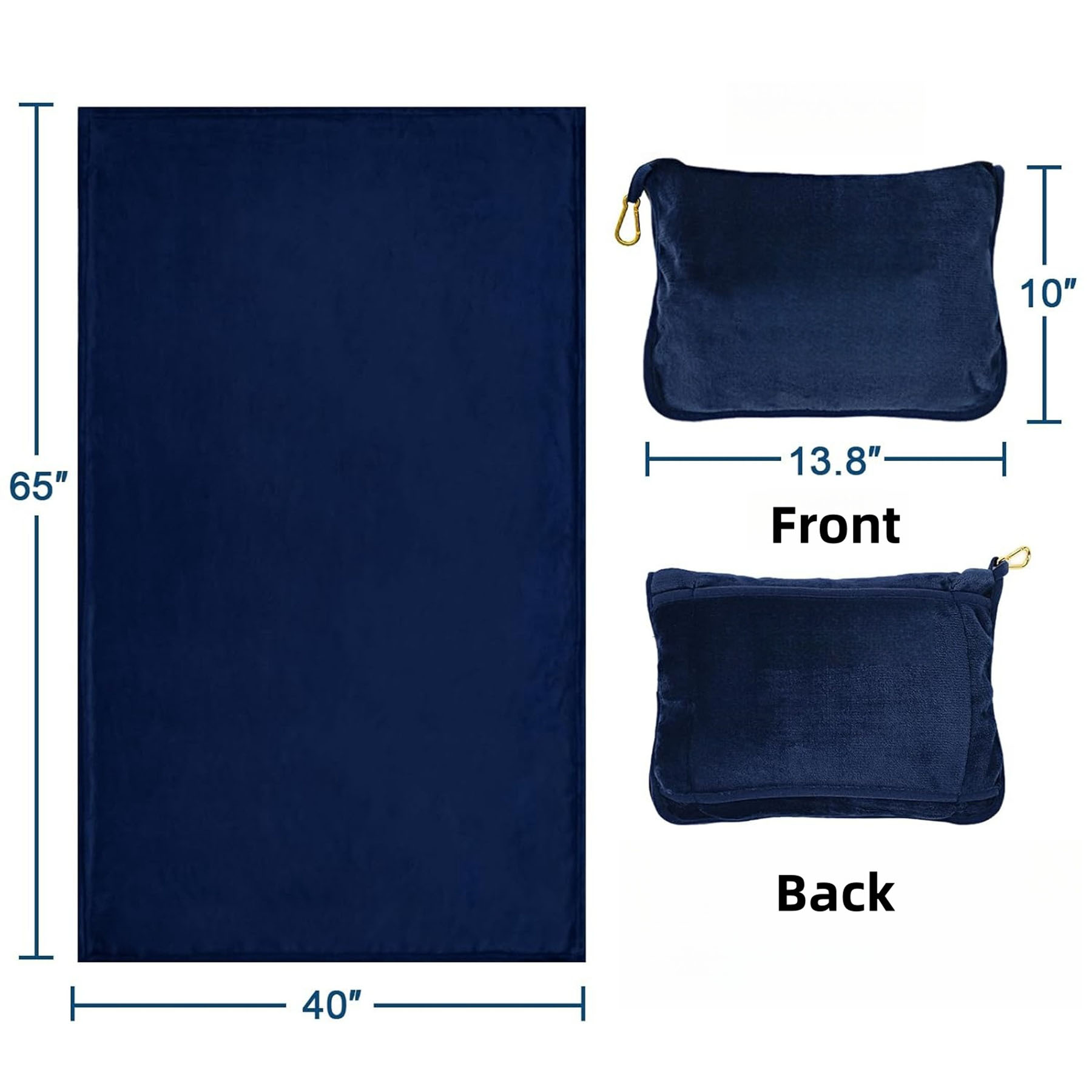 Travel Blanket and Pillow 4