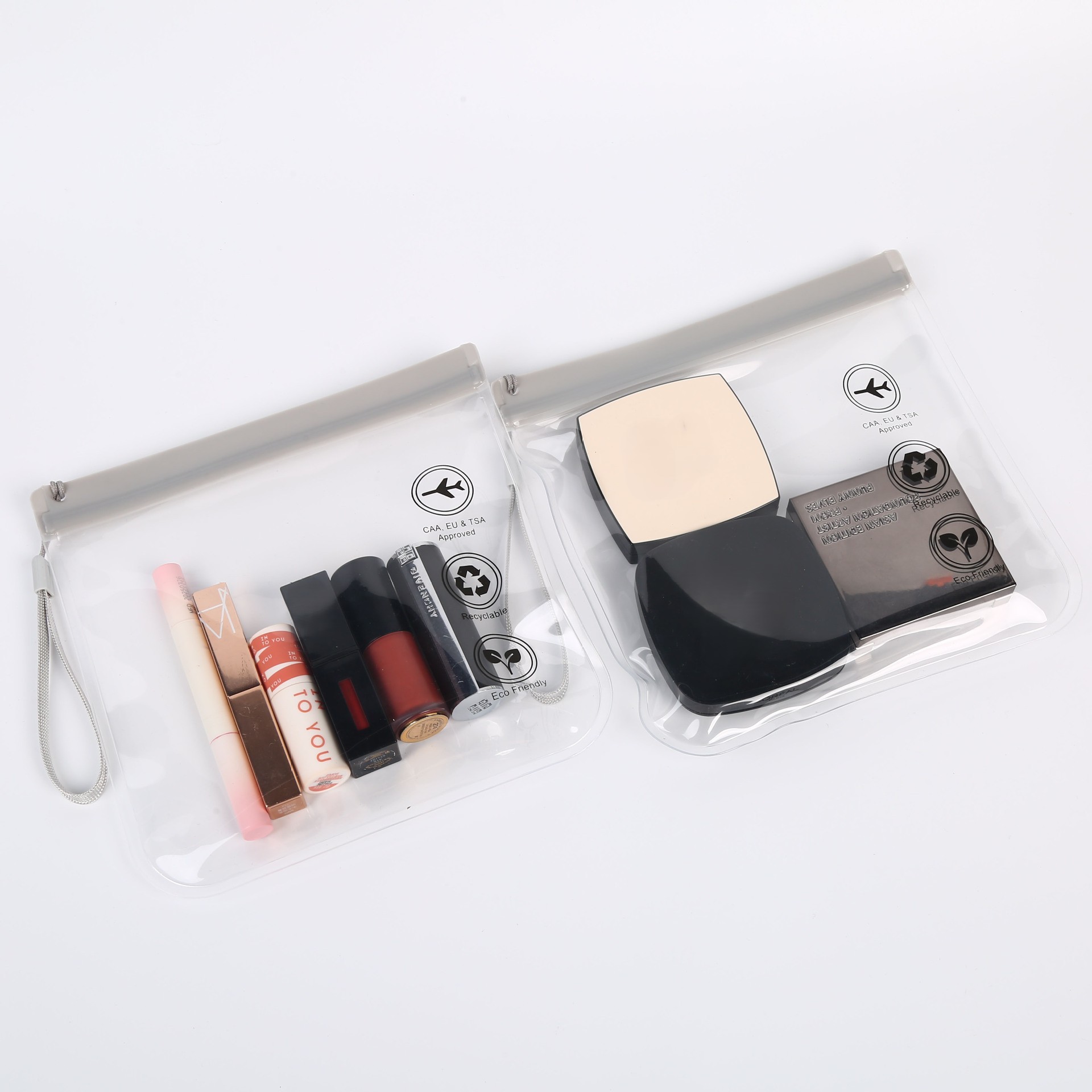 Transparent self-sealing packaging bag 4