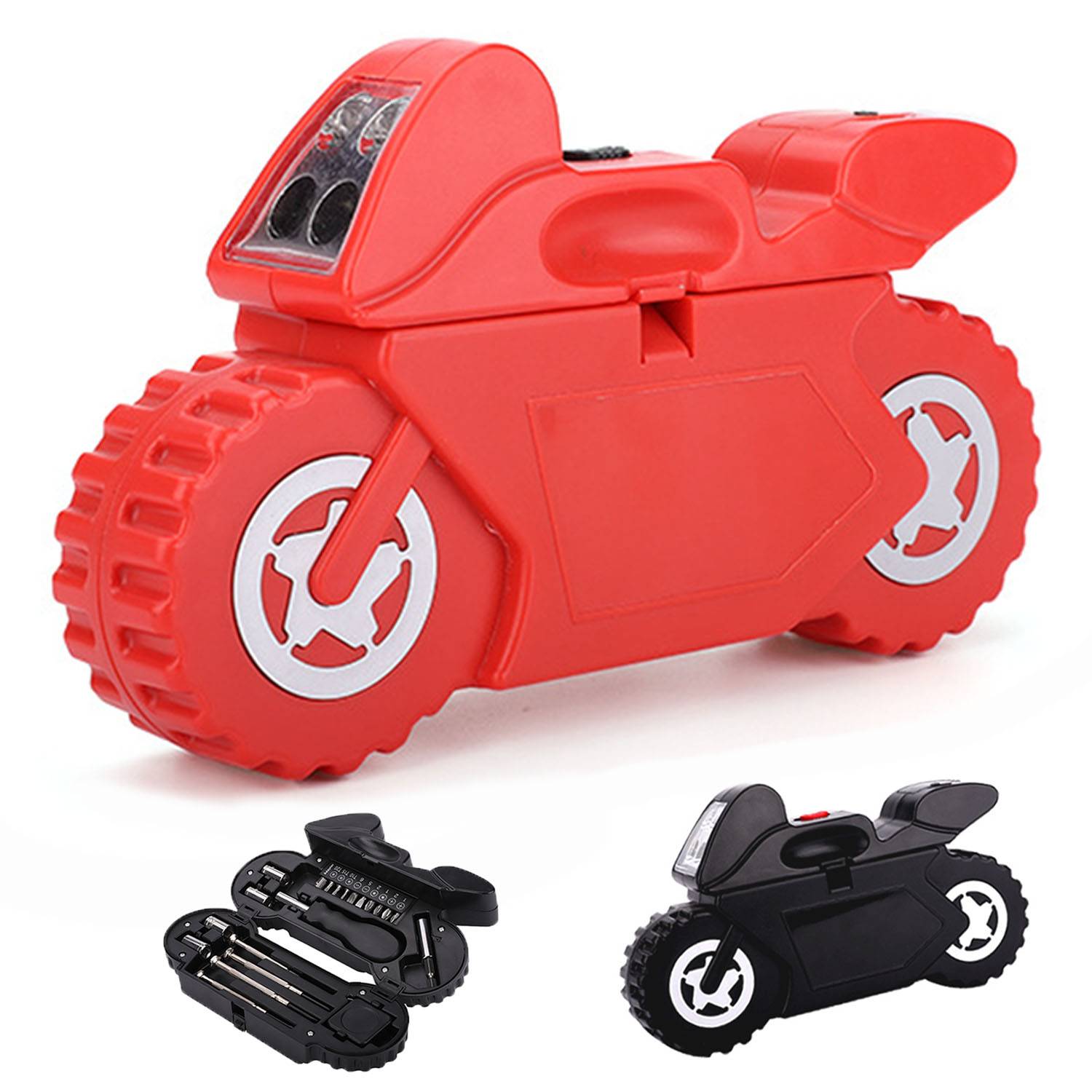 Motorcycle Shaped Carbon Steel Tool Set 7