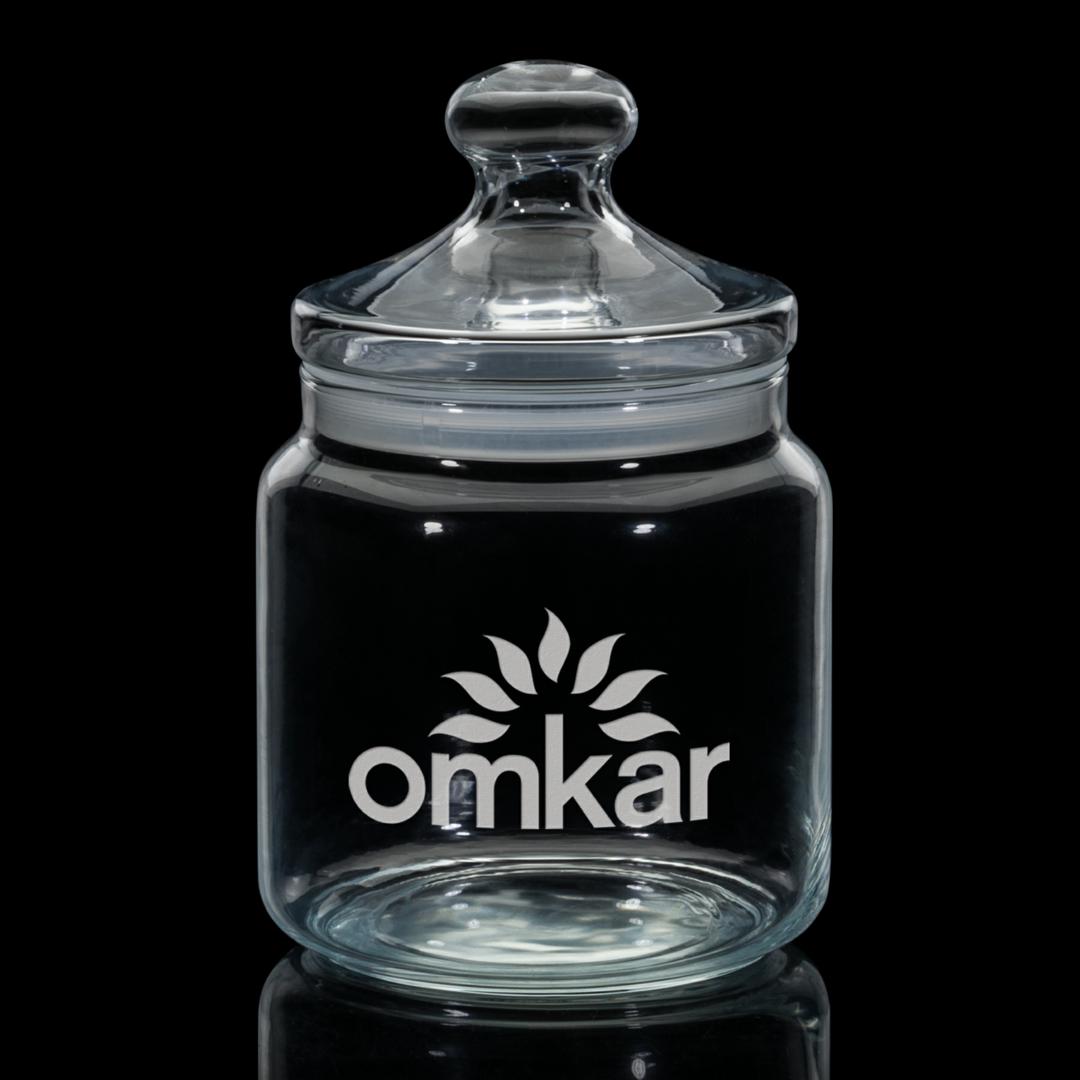 Somerset Jar & Lid - Deep Etch 9