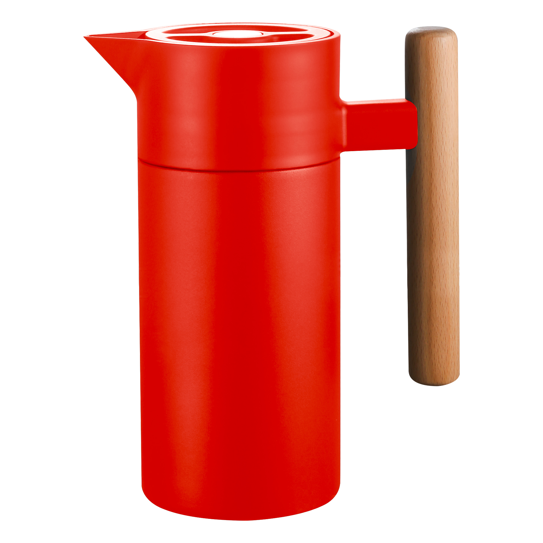 304 Stainless Steel Insulated Kettle With Wooden Handle 9