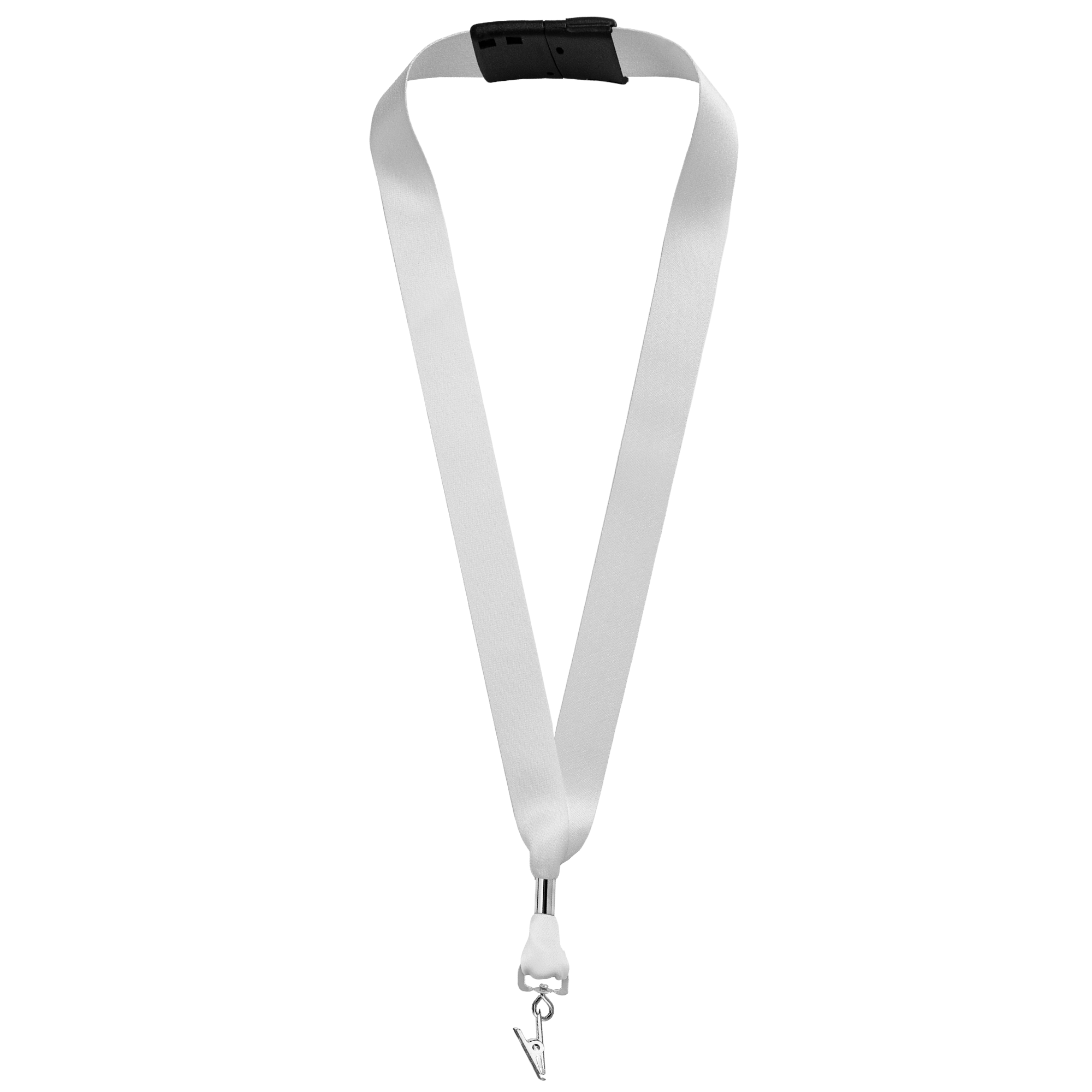 Zevi rPET Bulldog Clip Breakaway Lanyard - 36" x 1" 10