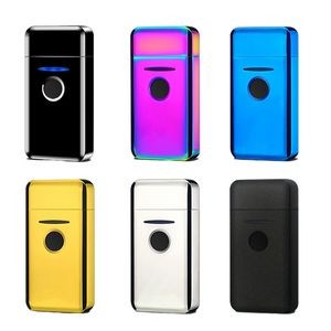 Modern Electric Arc Lighter With Top Fingerprint ID Touch Activation 23