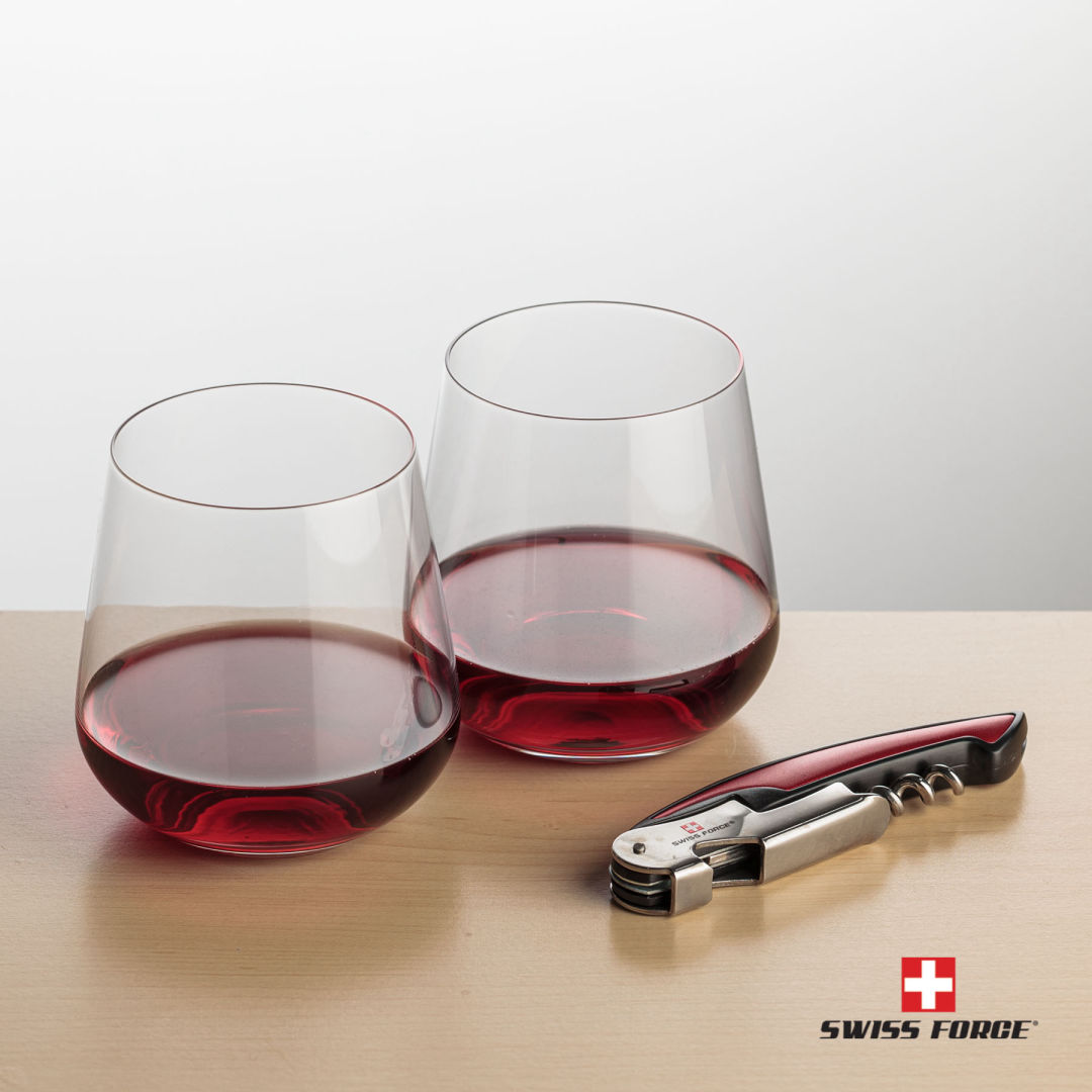 Swiss Force® Opener & Howden Stemless Wine 11