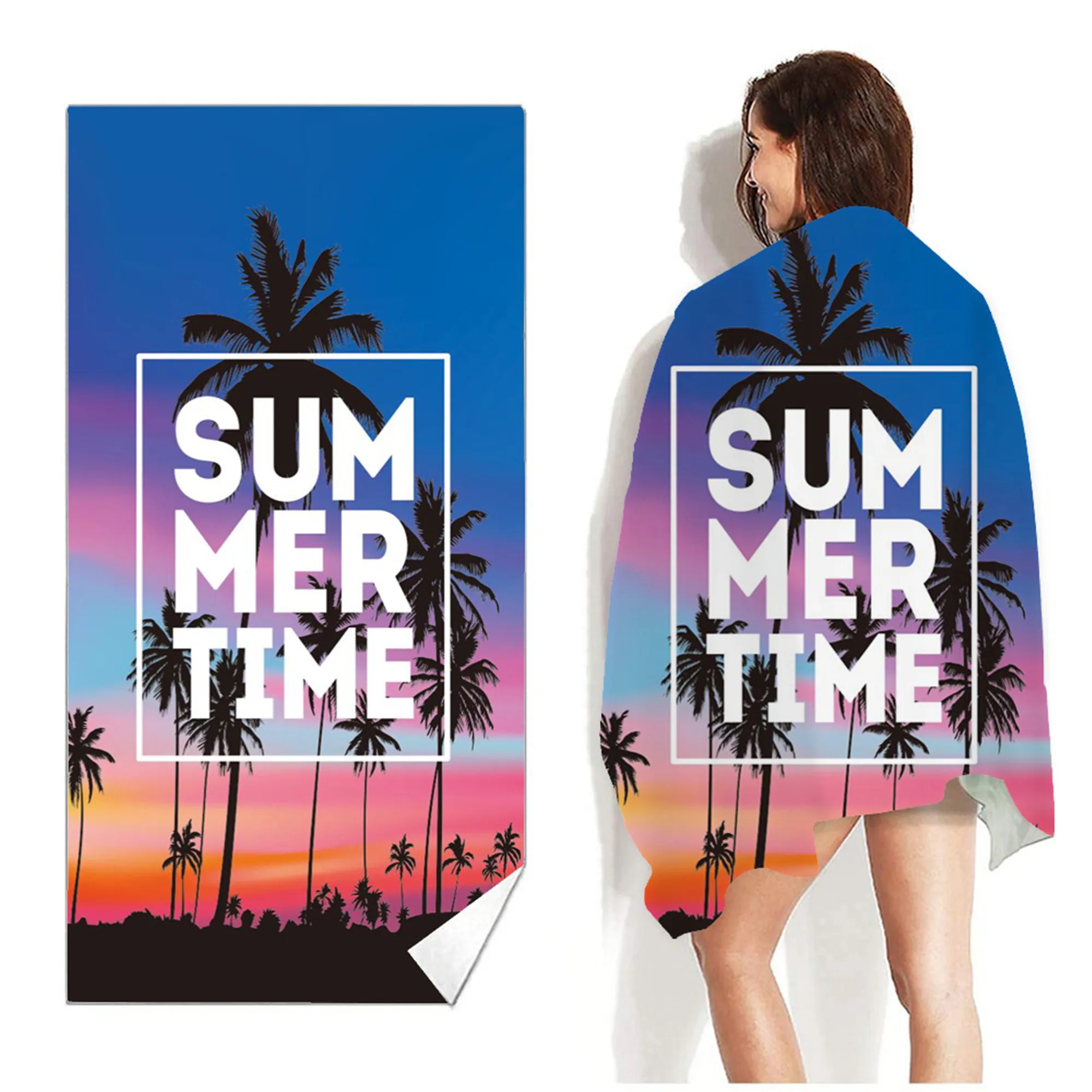Oversized Absorbent Beach Towel 16