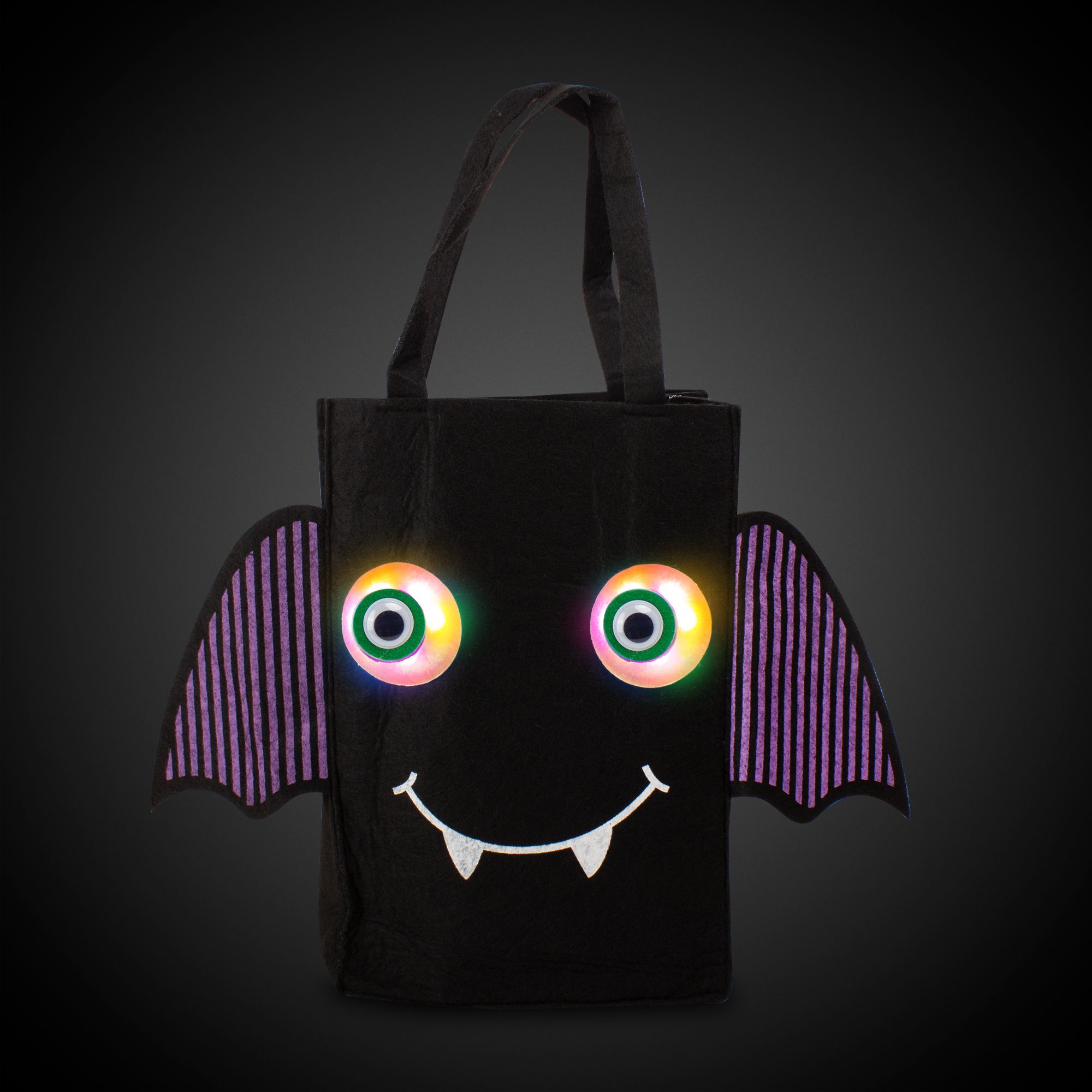 Bat Light Up Trick or Treat Bag(Imprintable) 1