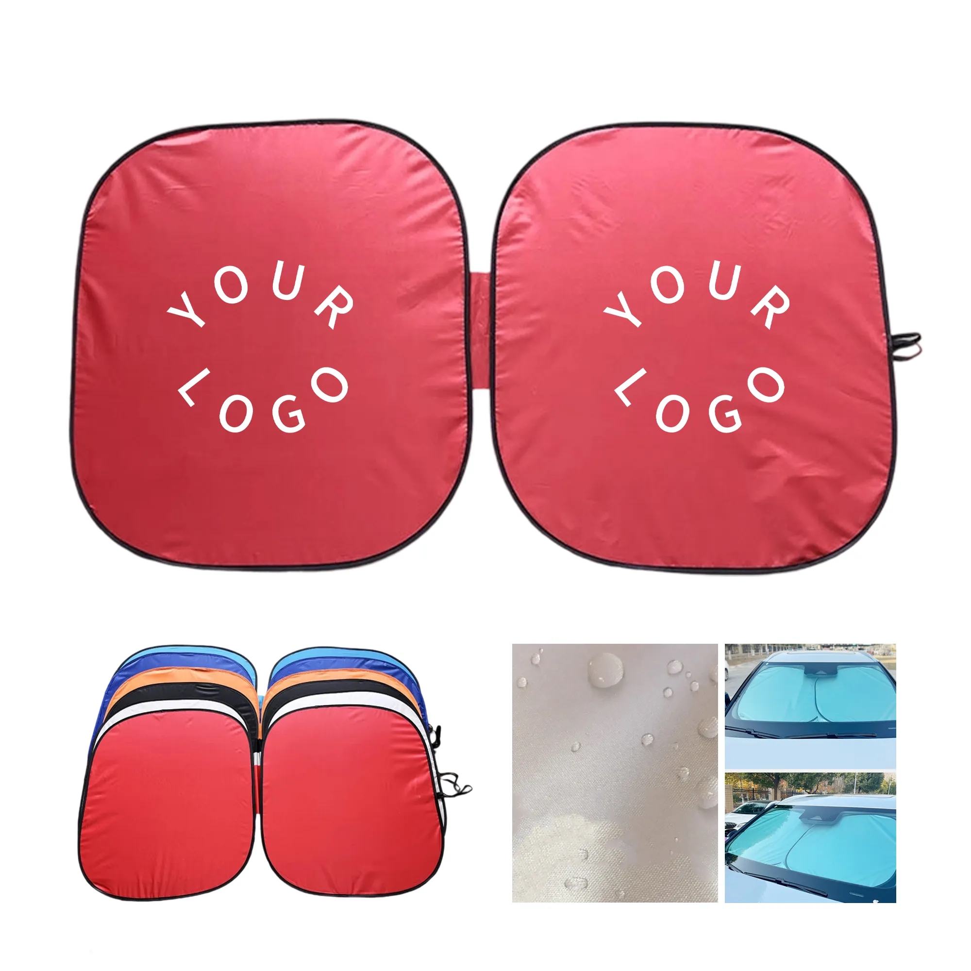 Polyester Car Windshield Sun Shade 2