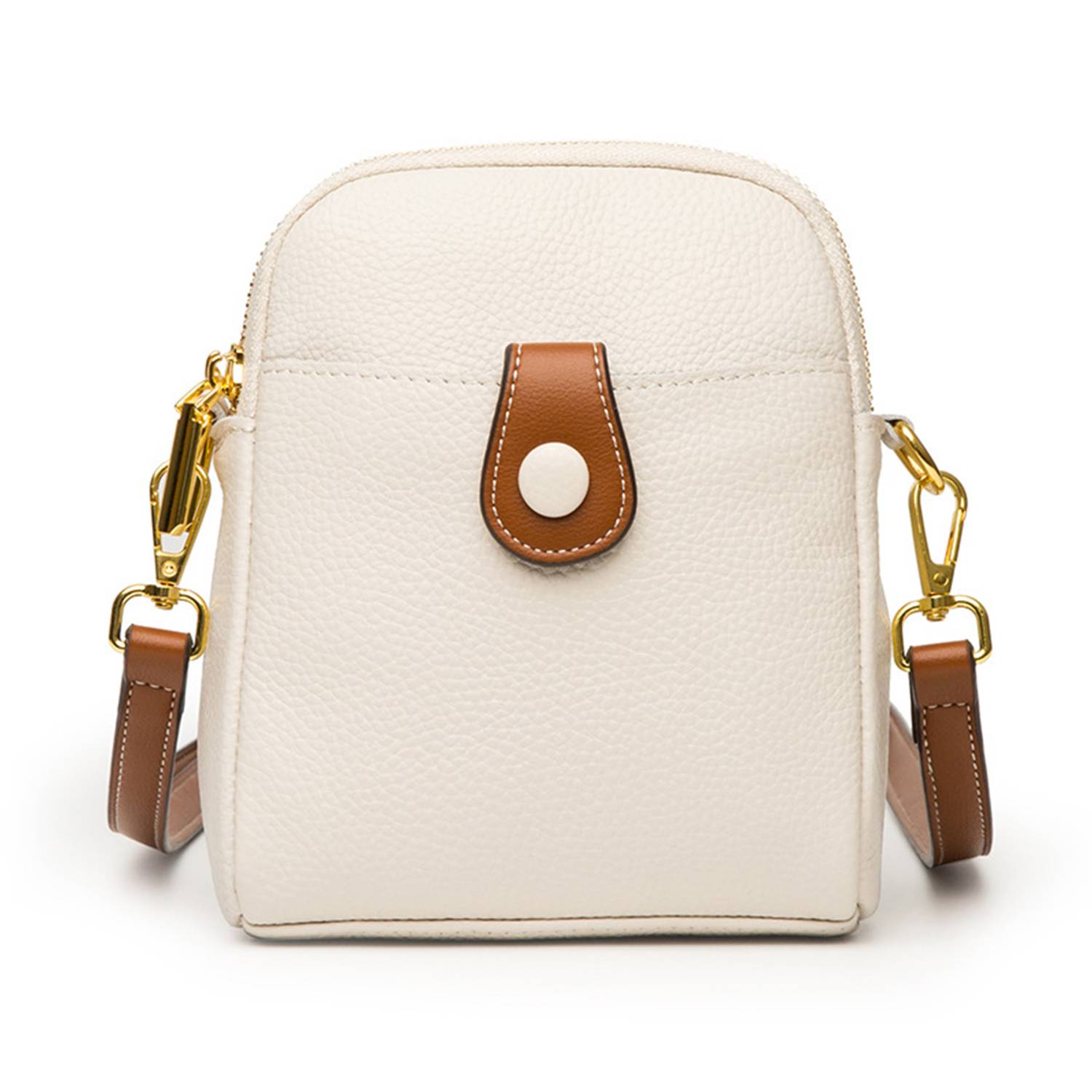 Genuine Leather Small Crossbody Cell Phone for Women Purses 3