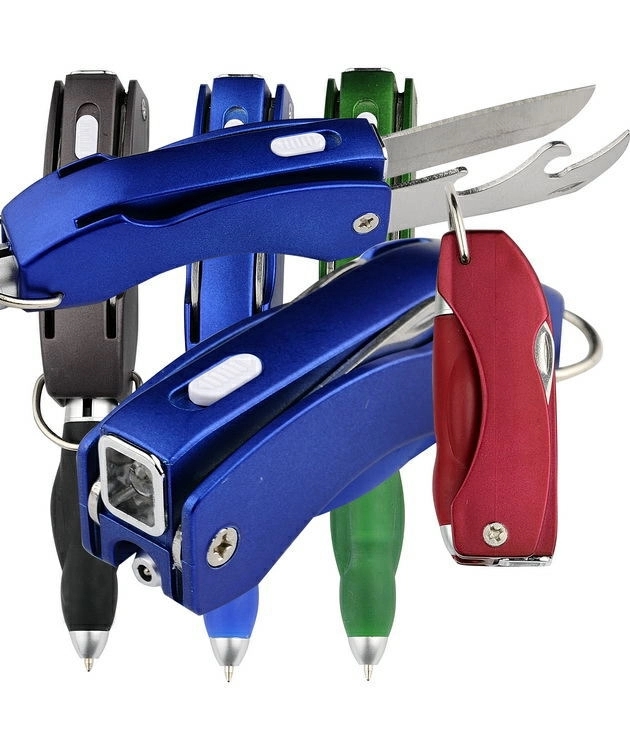 5 in 1 Folding Pocket Tool Knife Keycchain 2