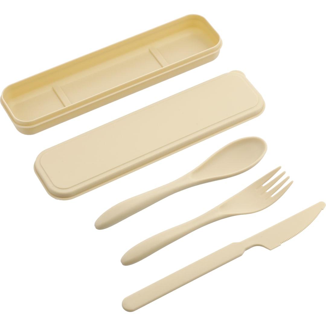 Bamboo Fiber Cutlery Set 17