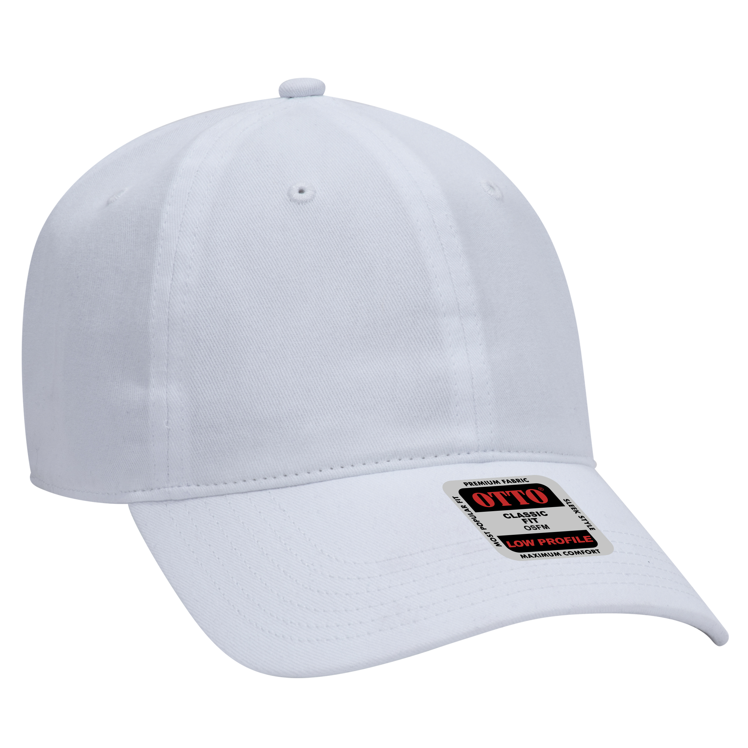 OTTO CAP® 6 Panel Low Profile Baseball Cap 8