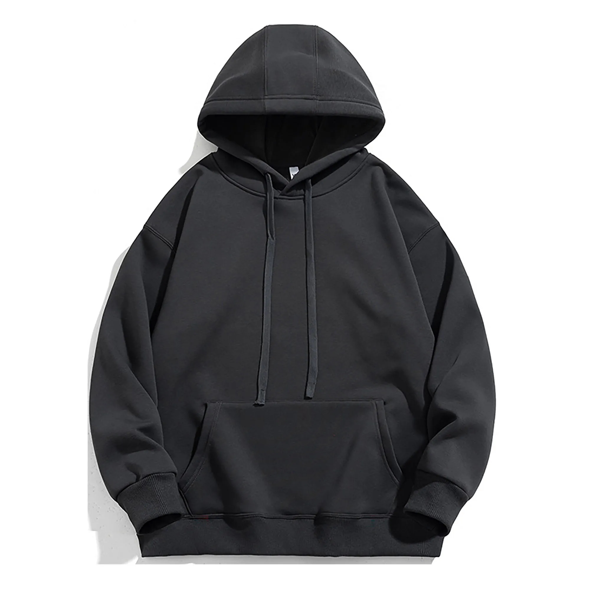 Custom Thicken Fleece Hoodie with Pocket Low Moq, custom hoodie or sweatshirt with logo imprint 6