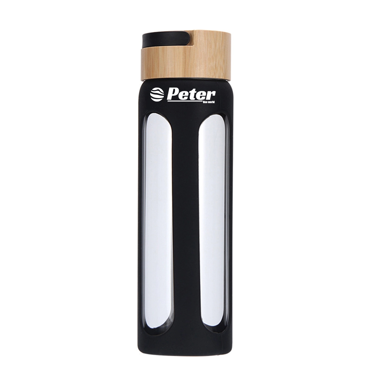 23 Oz Sports Water Bottle With Bamboo Lid 2