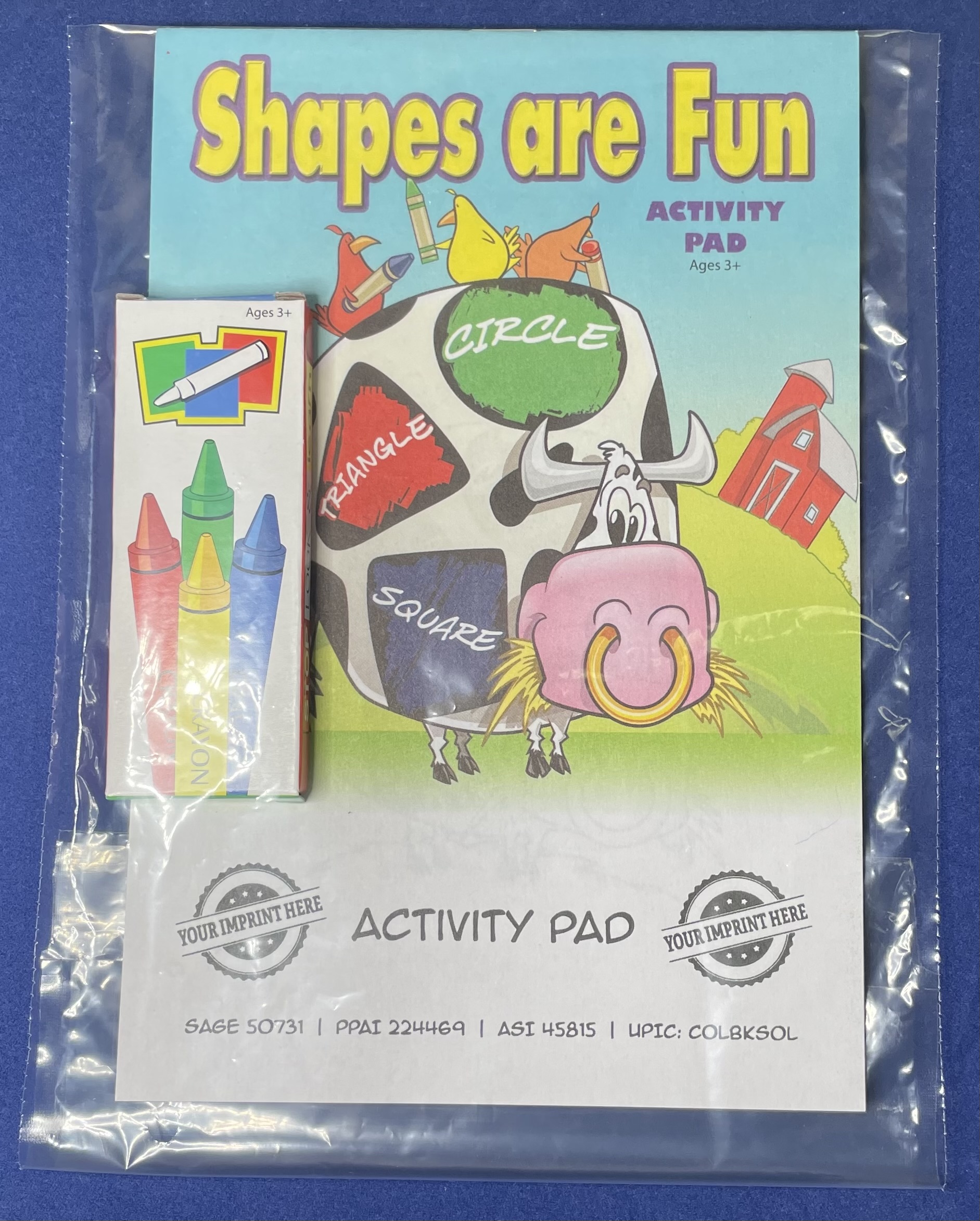ACTIVITY PAD SET - Shapes are Fun Activity Pad Fun Pack 2