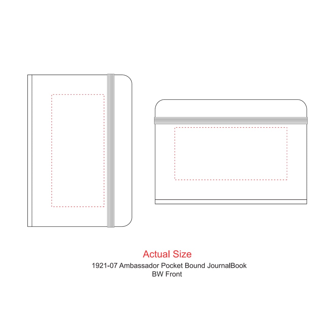 FSC® Mix 3.5" x 5" Ambassador Pocket Bound Journal 2