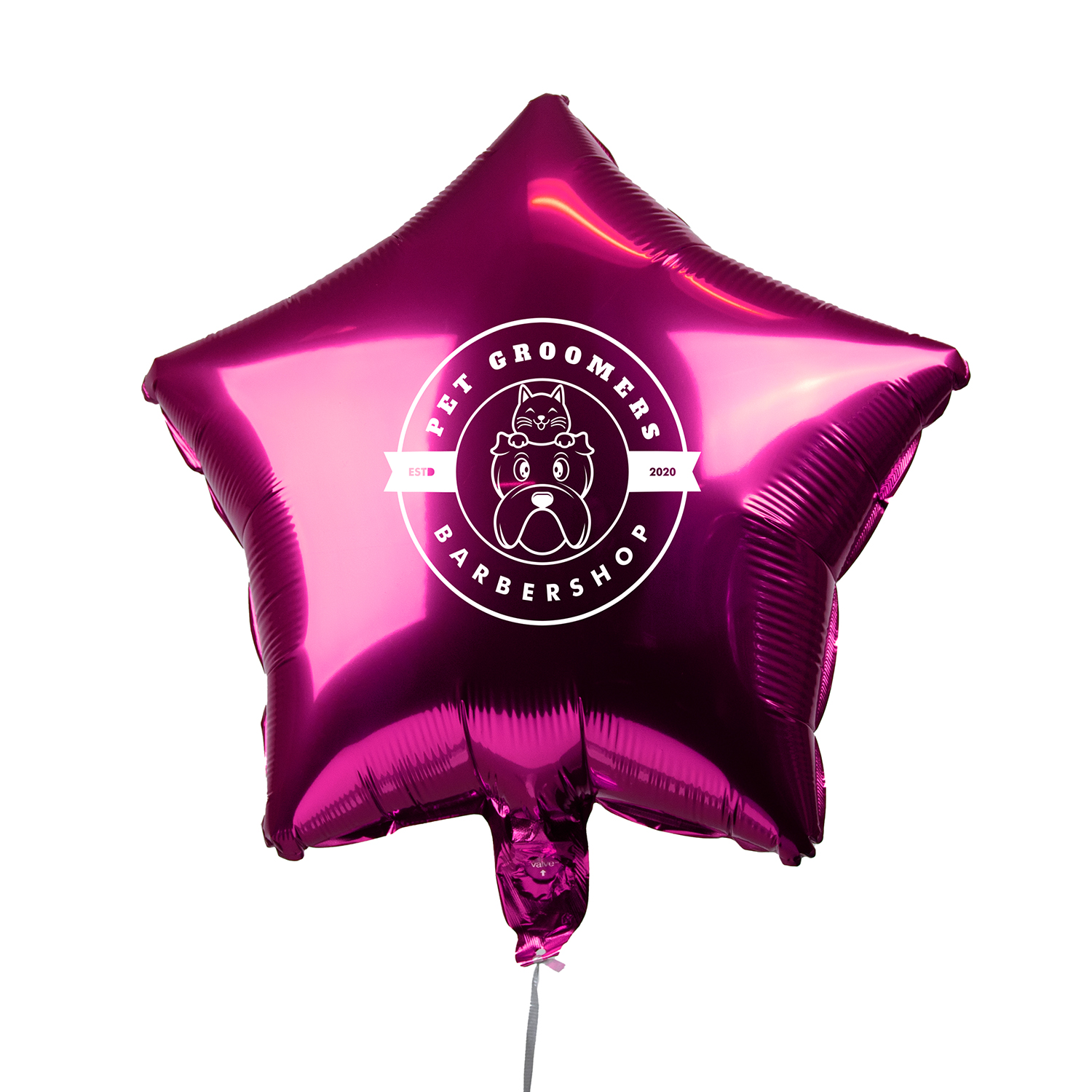 18" Star-Shaped Mylar Balloon (1 Color Imprint) 7