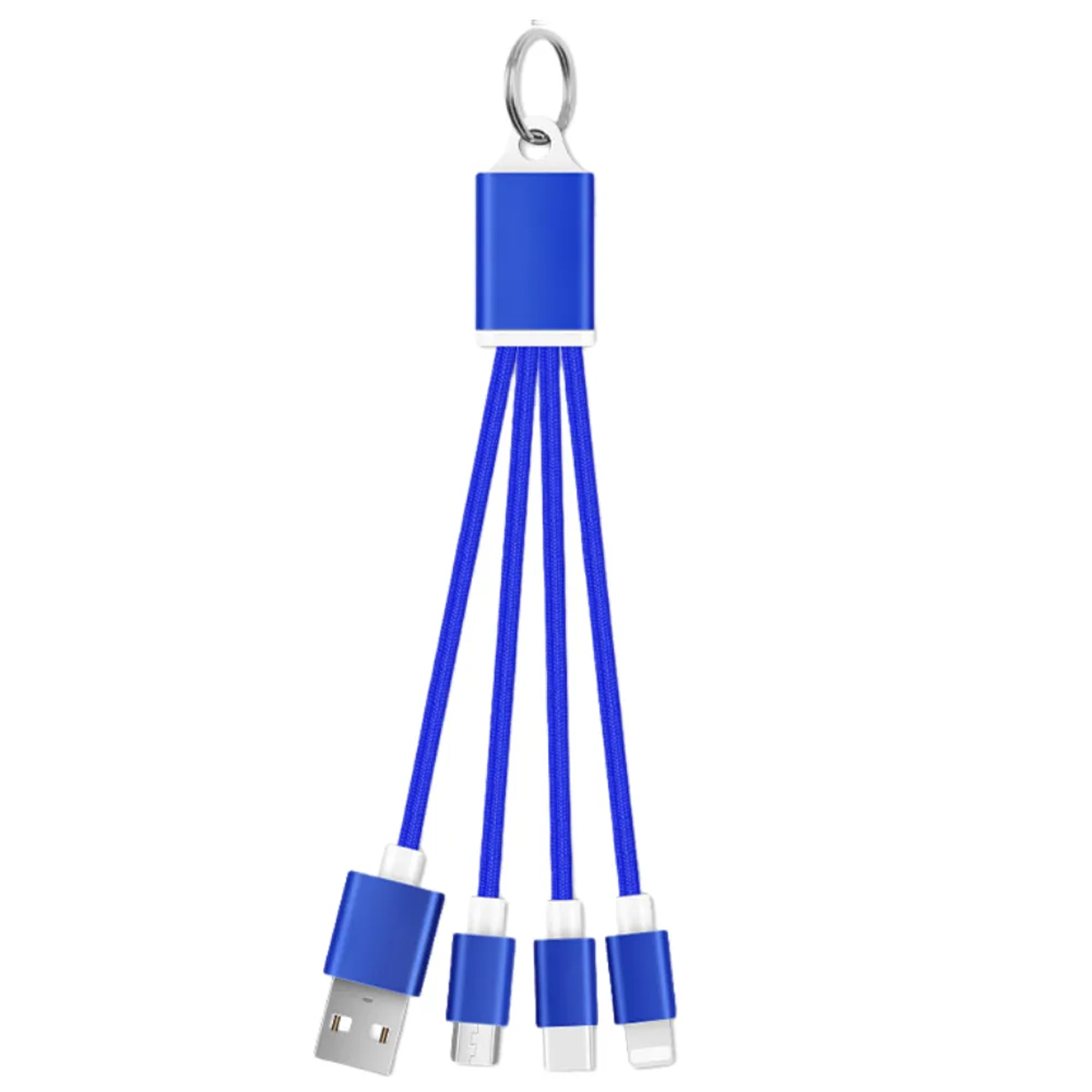 Portable Keychain Charger with Three Connectors 6