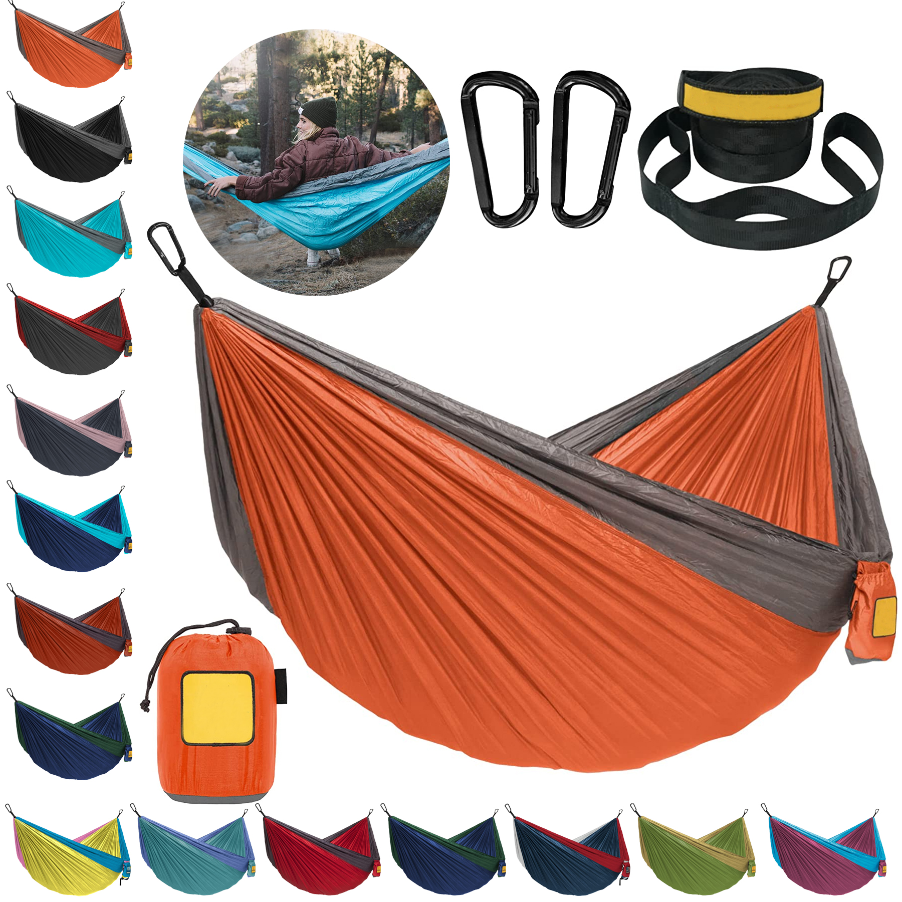 Portable Outdoor Camping Hammock 2