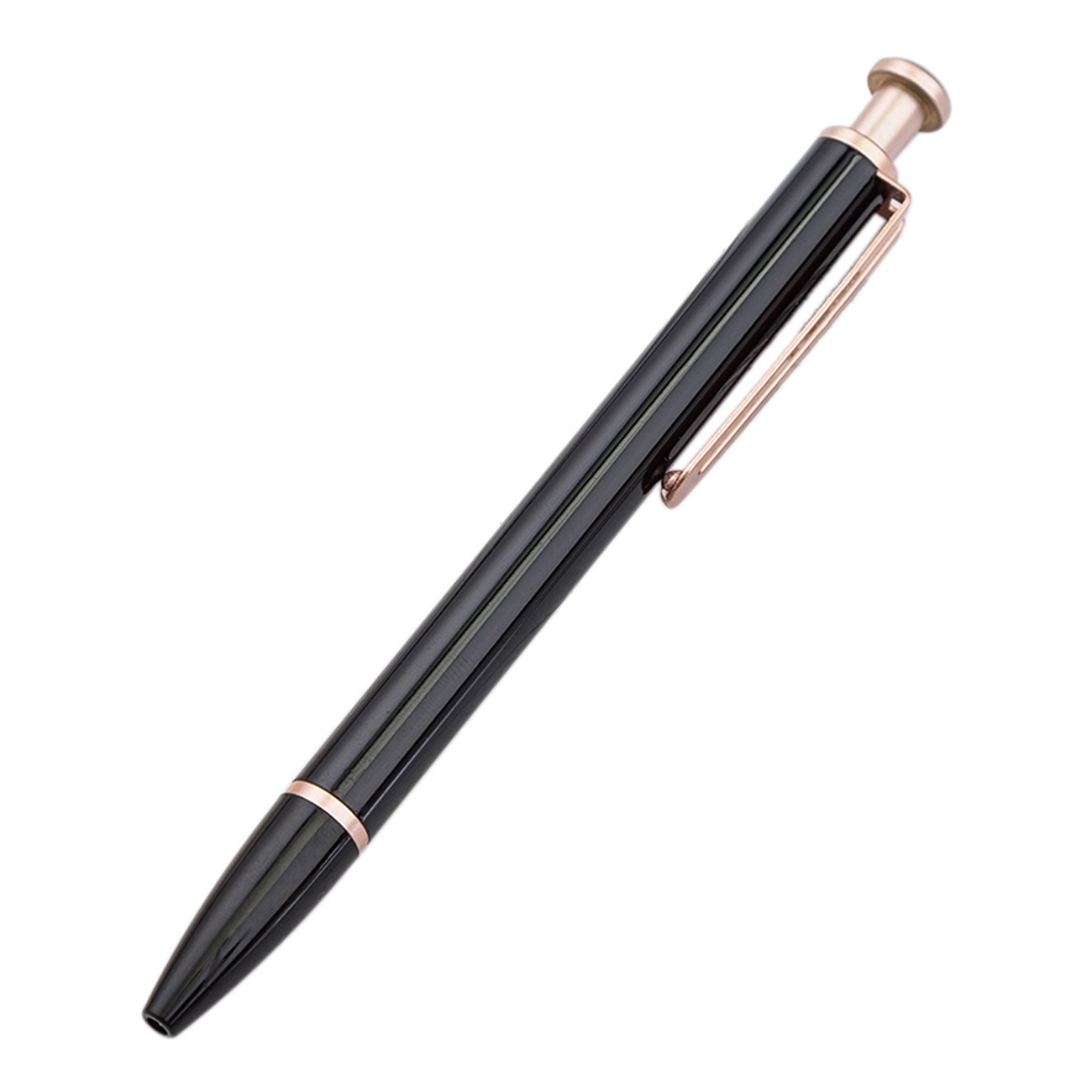 Promotional gift ball pen metal click action pen custom Logo 4