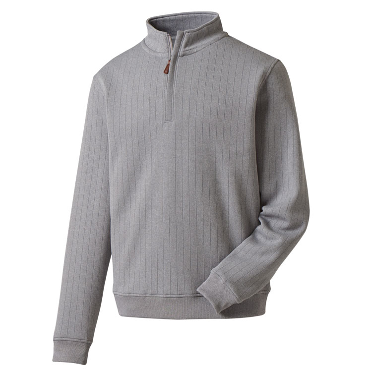 FootJoy Drop Needle Half-Zip Pullover with Gathered Waist 1