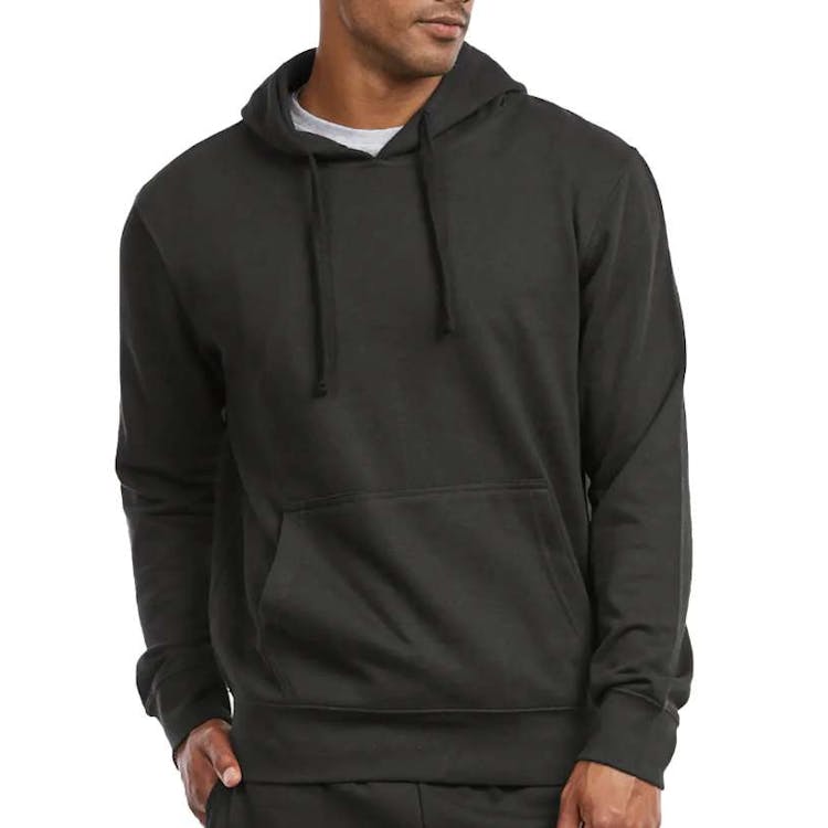 Men's Fleece Hoodies - Black Medium, custom hoodie or sweatshirt with logo imprint 2