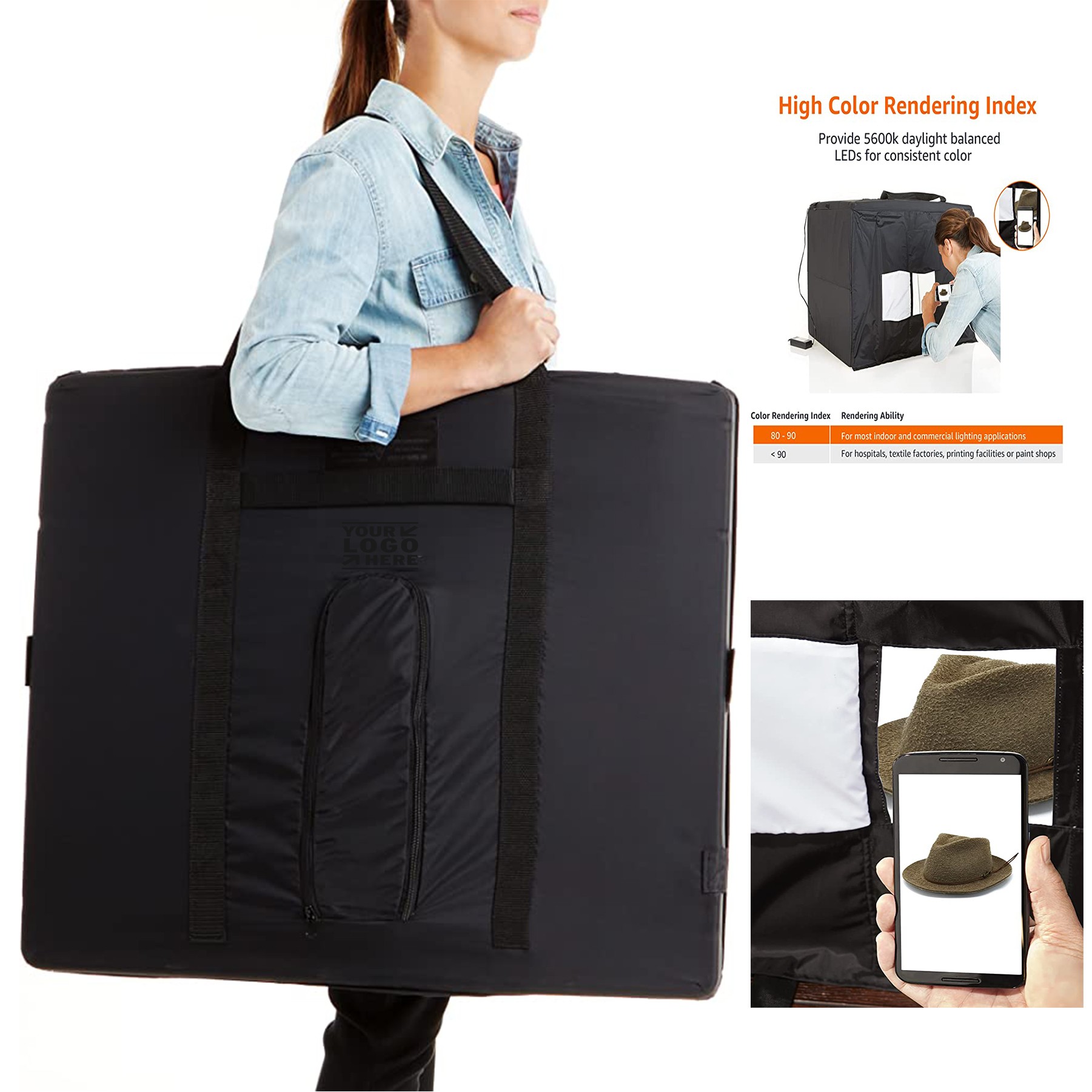 Portable Foldable Photo Studio Box 3