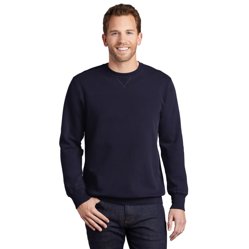 Port & Company Beach Wash Garment-Dyed Crewneck Sweatshirt, custom hoodie or sweatshirt with logo imprint 56